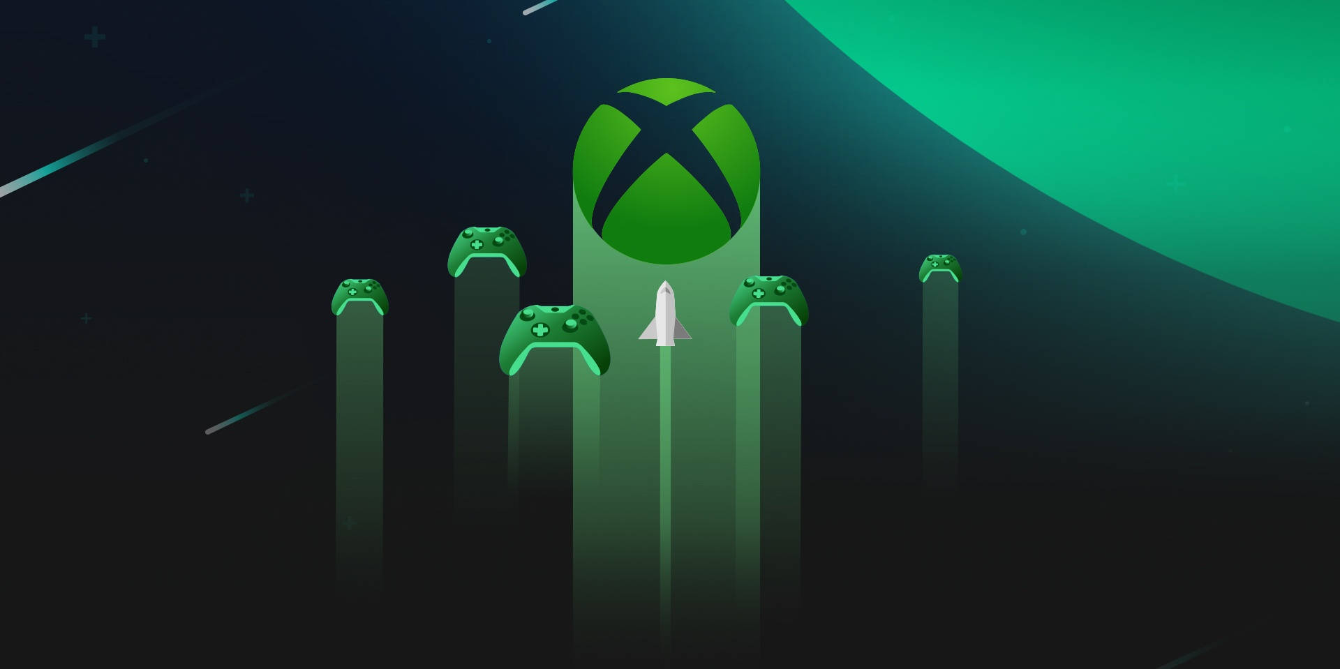 Xbox Series X Vector Logo Background