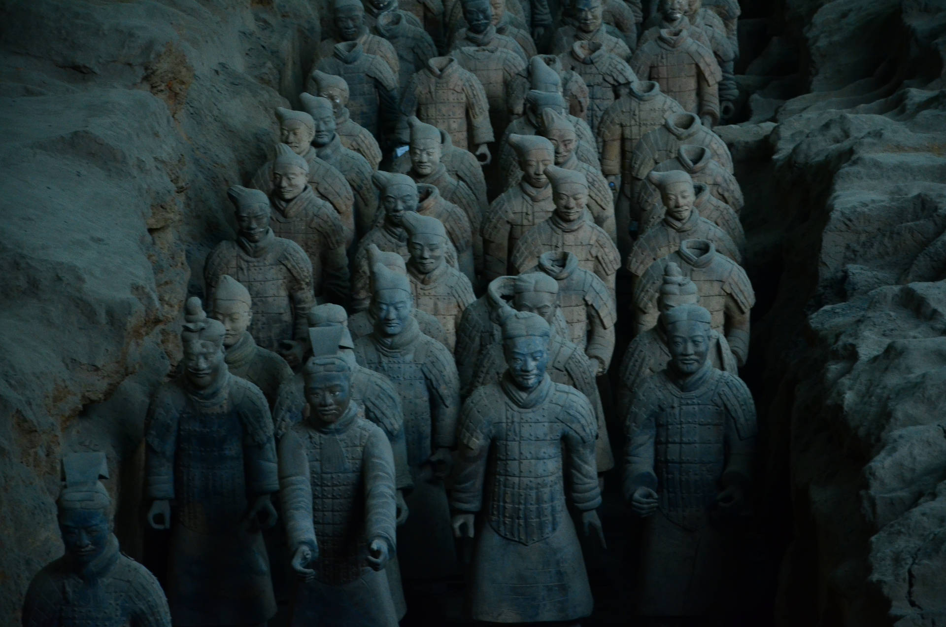 Xian Terracotta Warriors Background