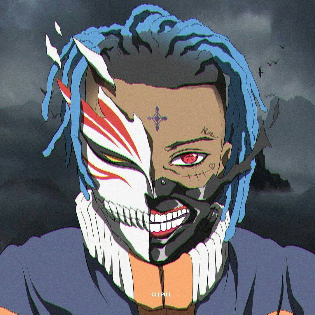 Xxxtentacion Anime Bleach Mask Background
