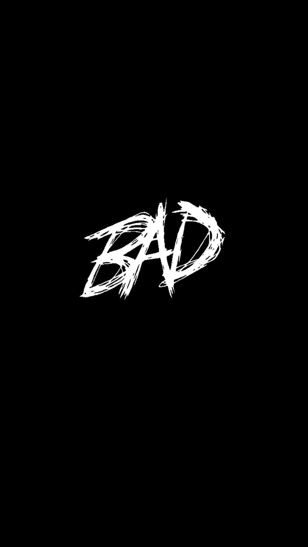 Xxxtentacion Bad Scratchy Text Background