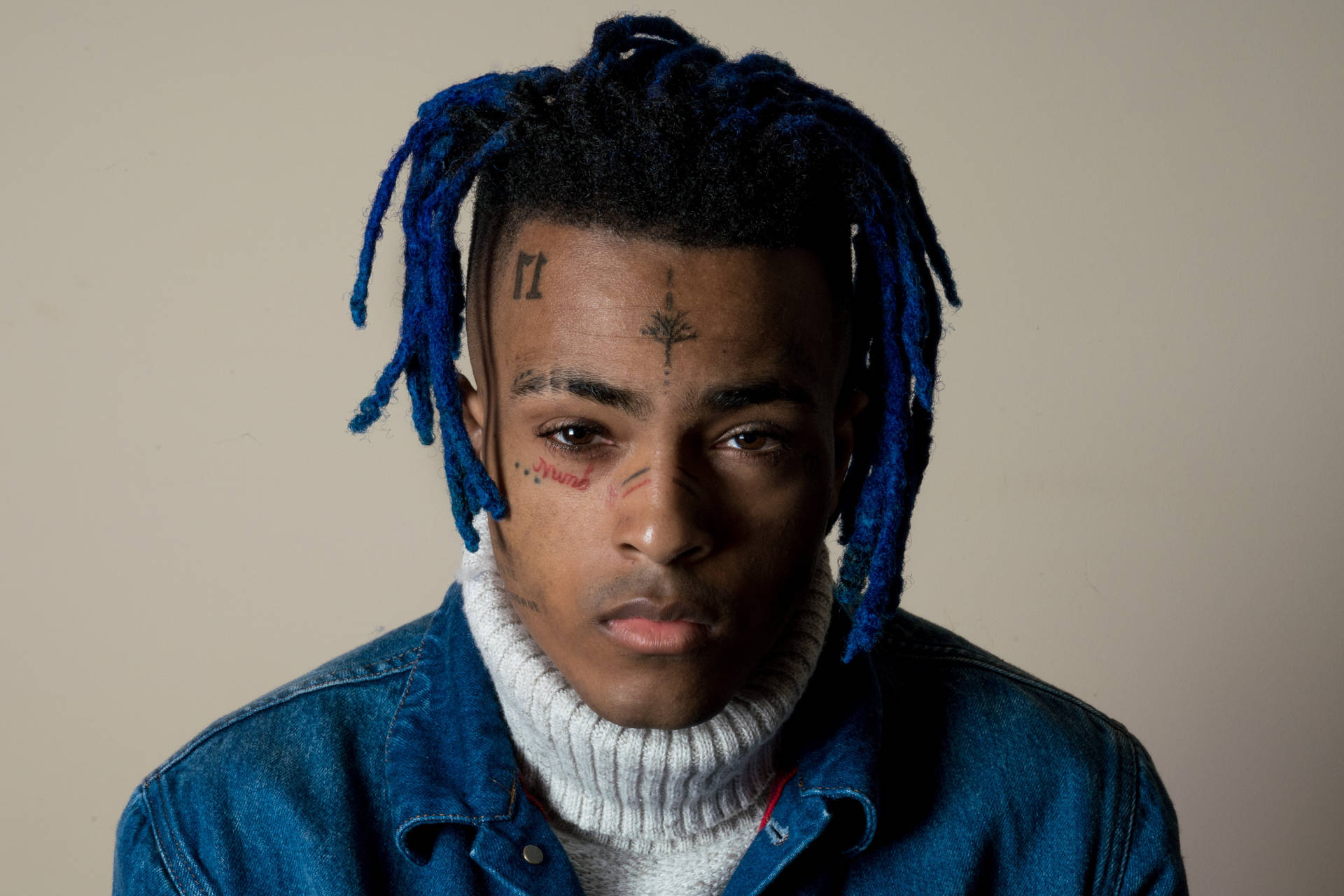 Xxxtentacion Male Face Background