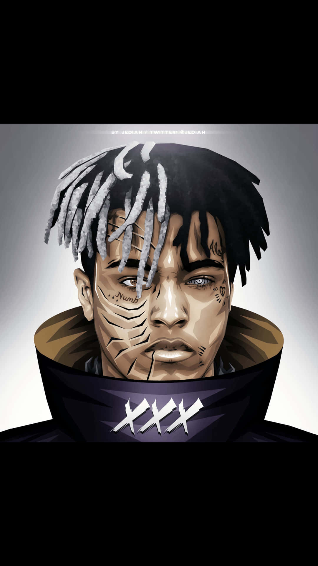 Xxxtentacion Pfp Scars Background