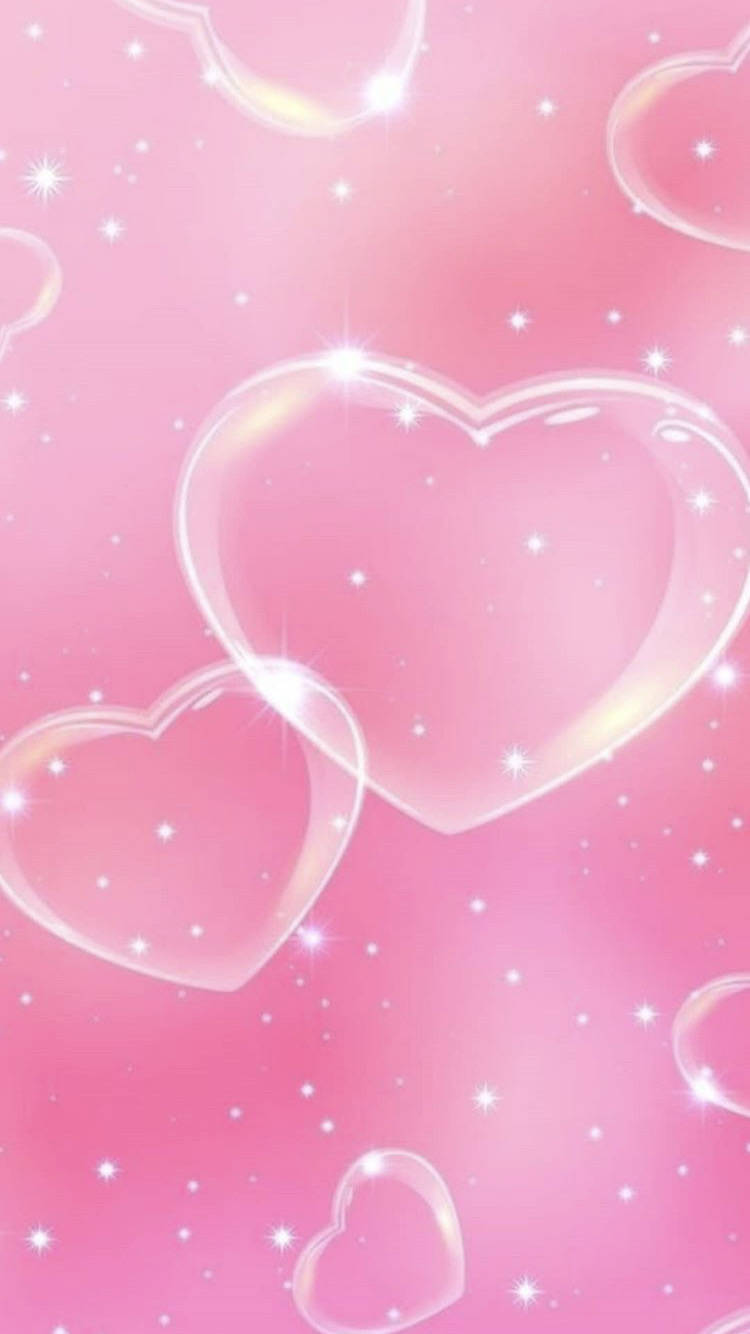 Y2k Hearts Transparent Background