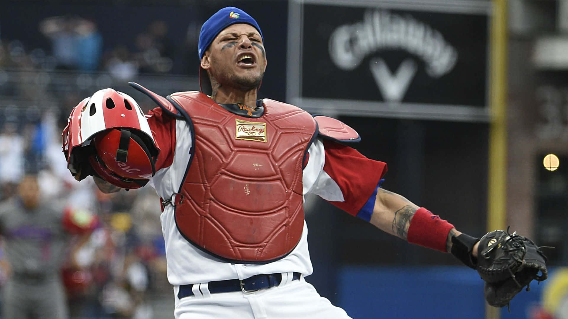 Yadier Molina 1920 X 1080 Background