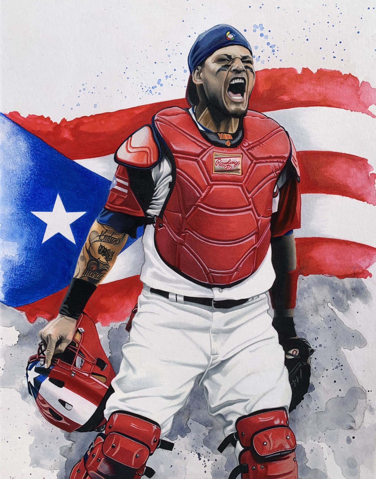 Yadier Molina, 8x Mlb All-star Background