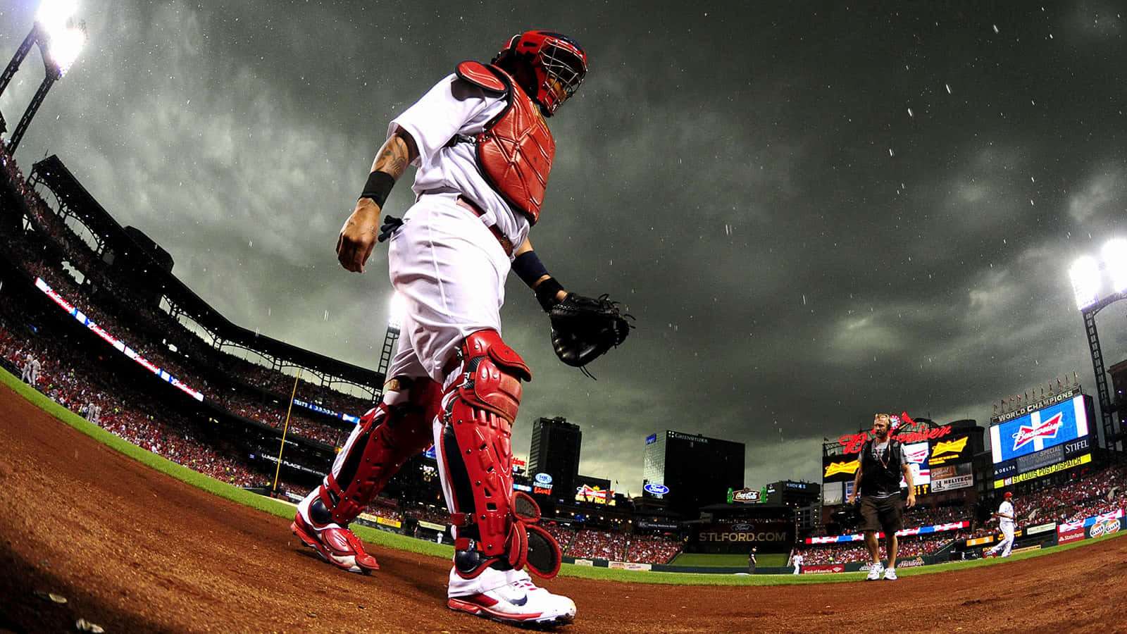 'yadier Molina, Mlb All-star Catcher' Background