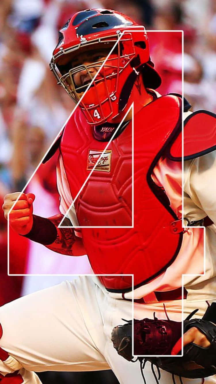Yadier Molina Stands Out As One Of The Best Catchers In Astros History Background