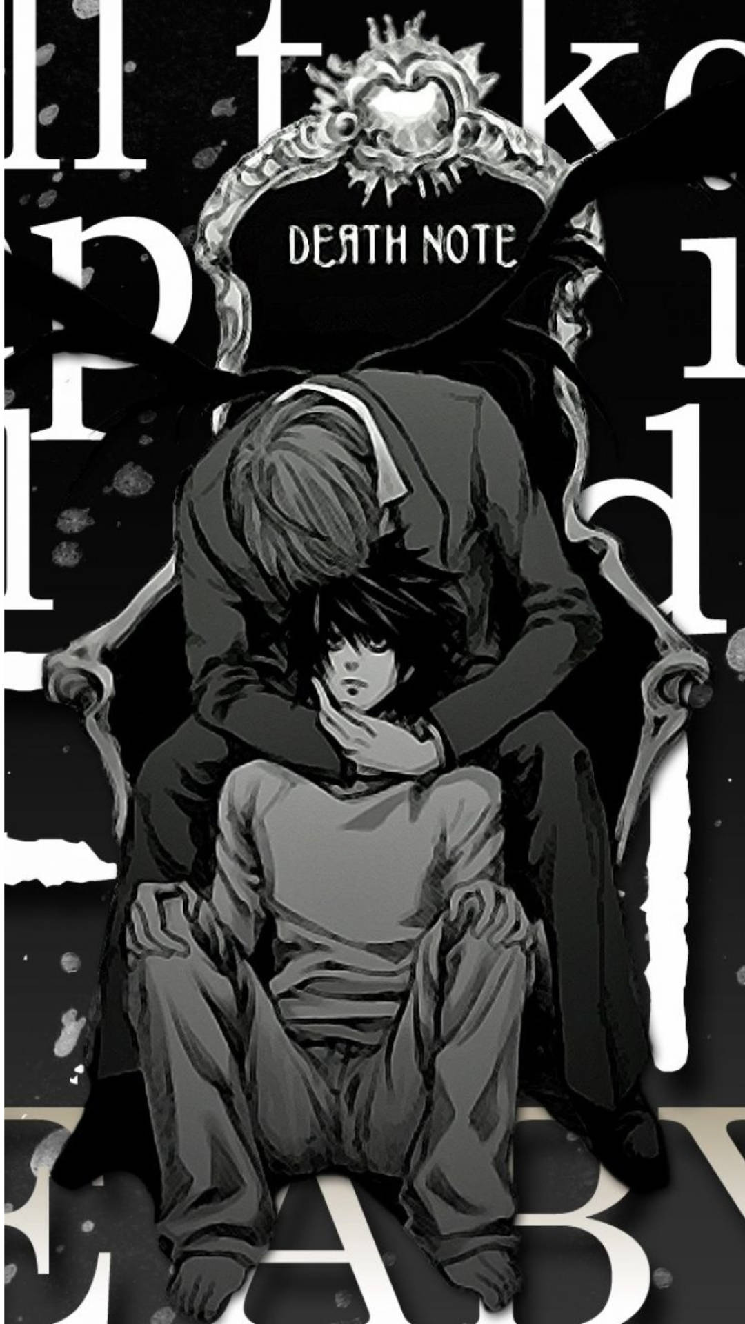 Yagami And L Death Note Iphone