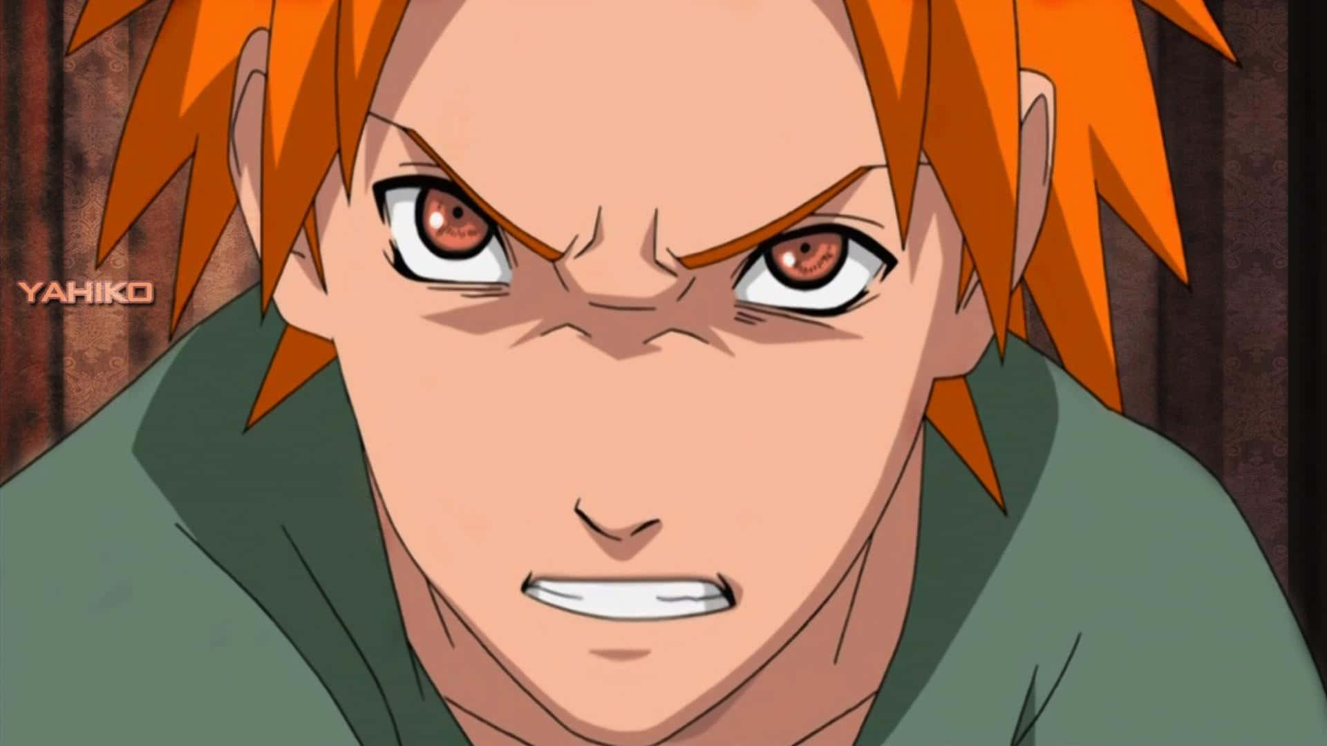 Yahiko Glaring At Someone Background