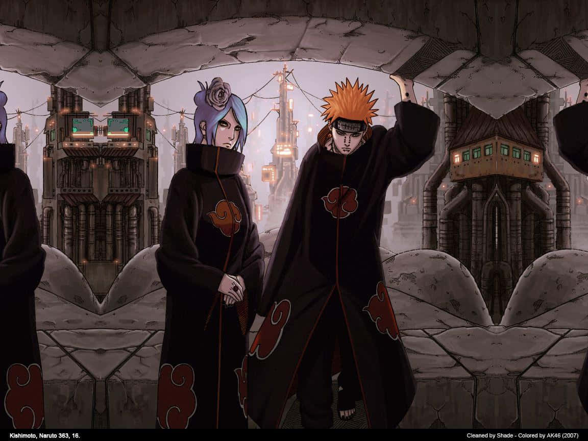 Yahiko Talking With Konan Background