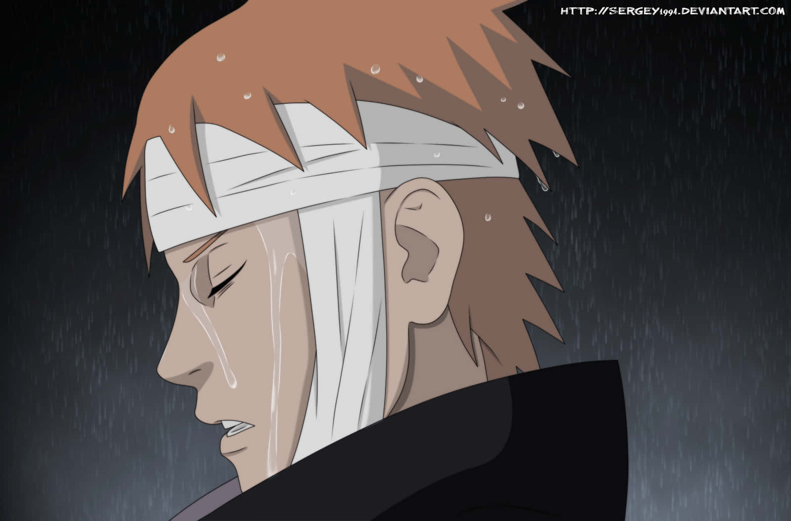 Yahiko With Bandages Background