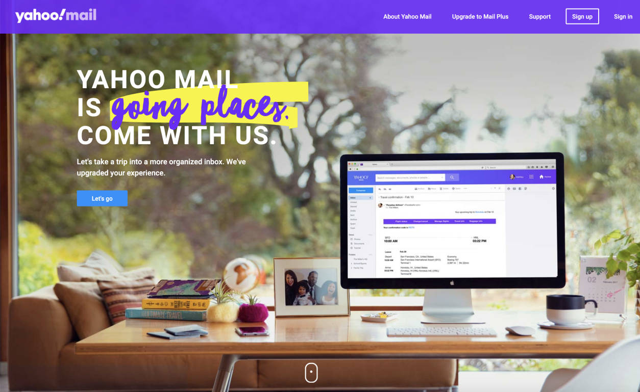 Yahoo Mail Is Going Places