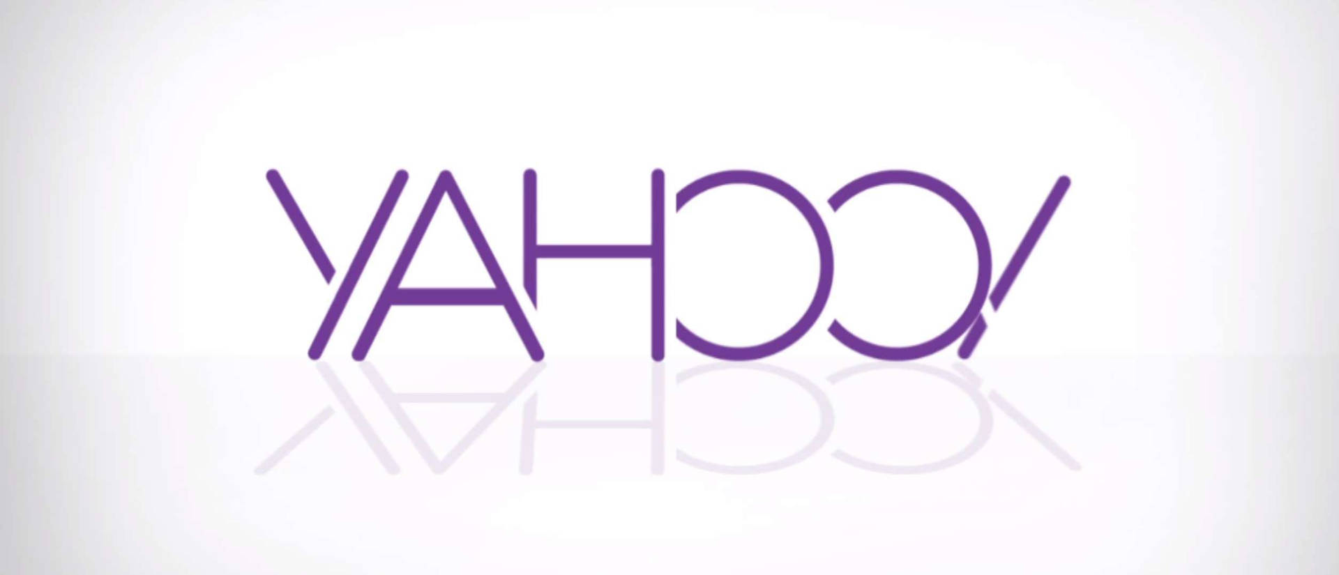 Yahoo Minimalist Reflection Background
