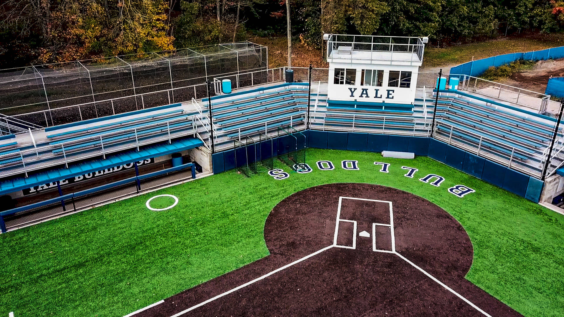 Yale University Baseball Diamond Background