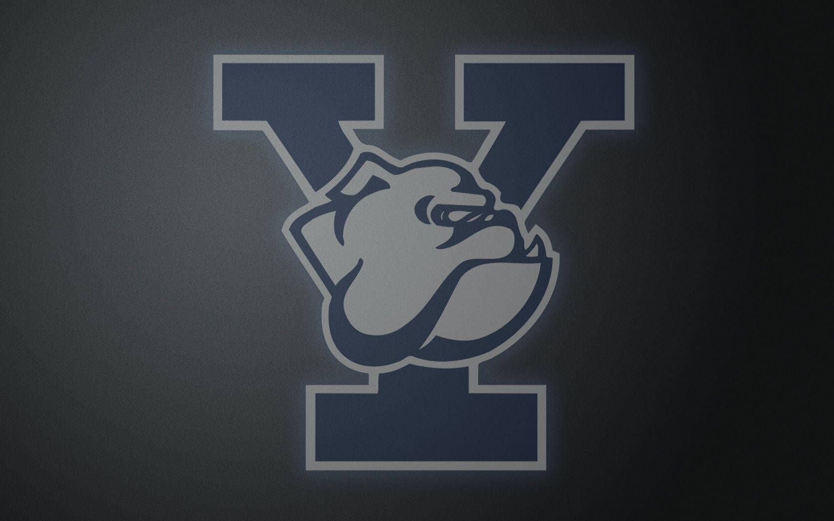 Yale University Bulldogs Logo On Grey