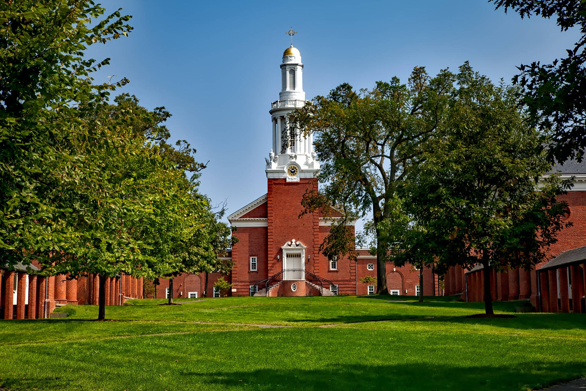 Yale University Divinity Building Background