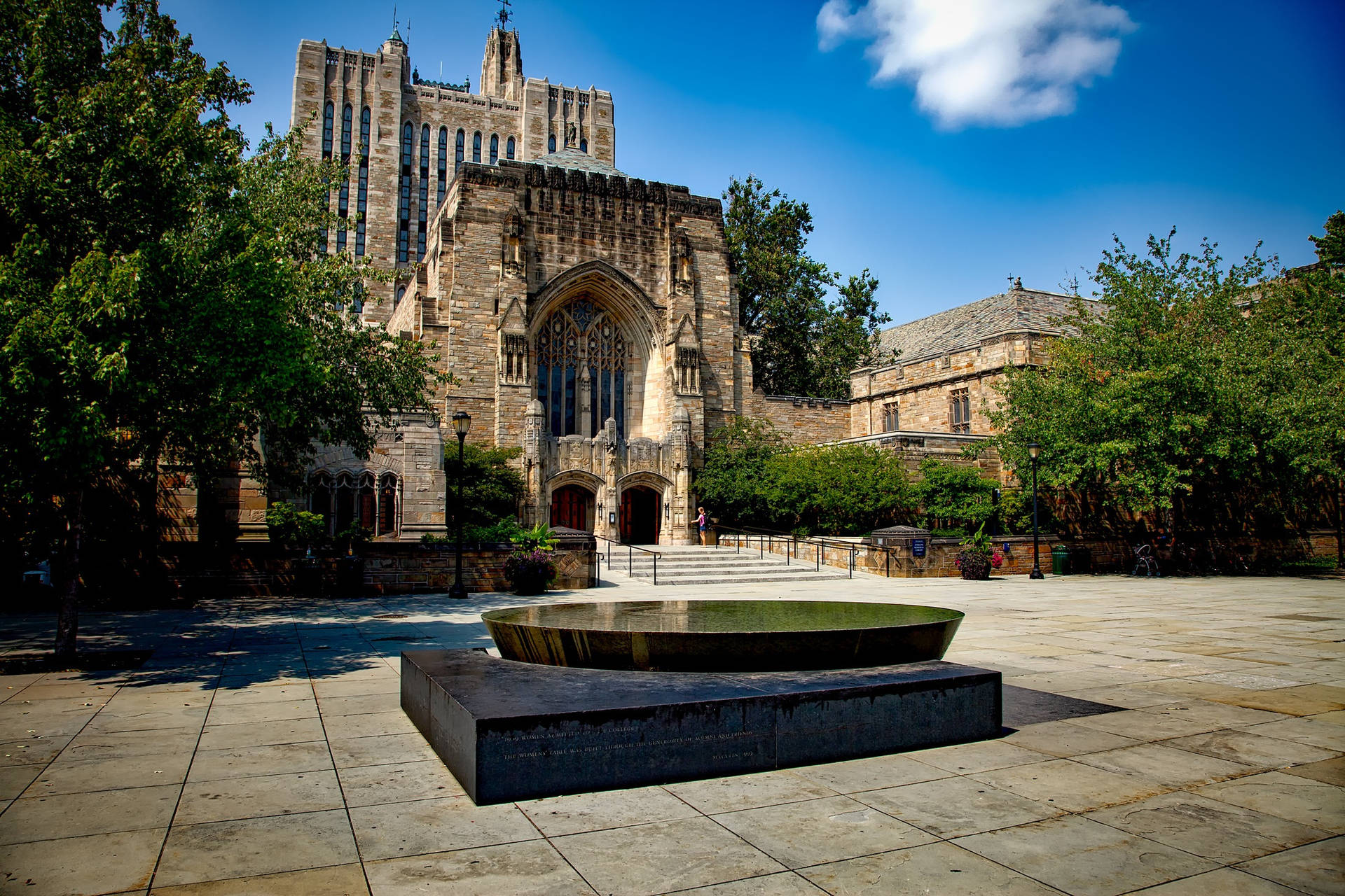 Yale University Library Artwork Background