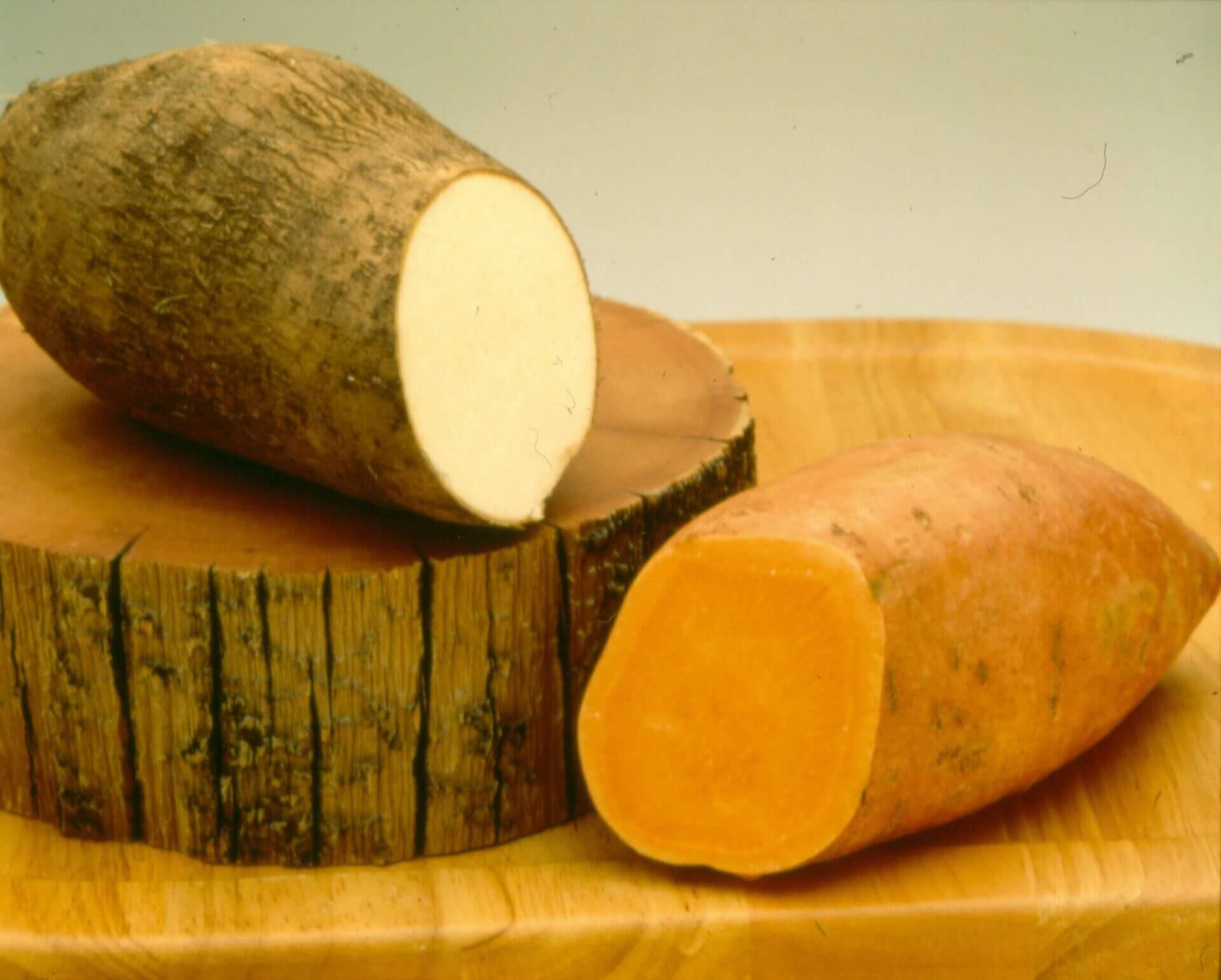 Yam Healthy Food Background