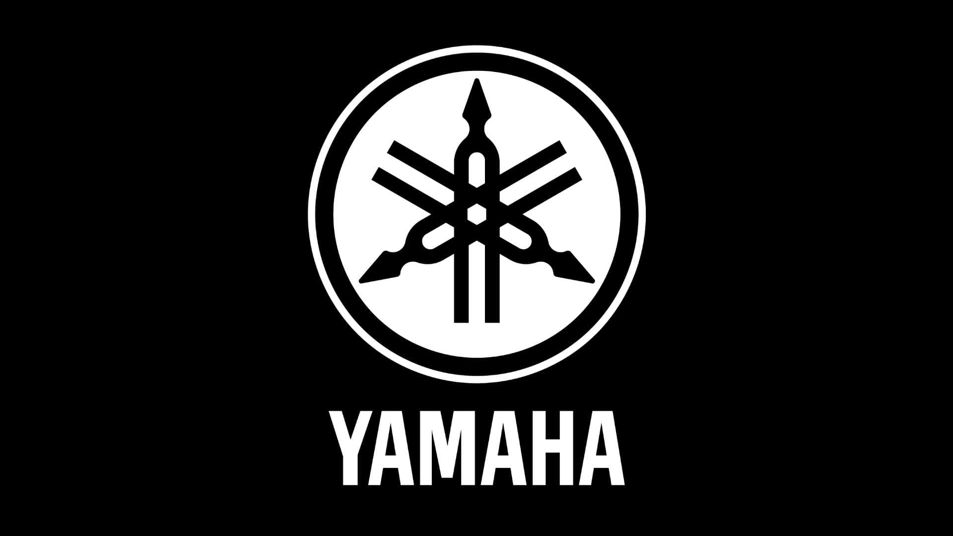 Yamaha Logo Black Background