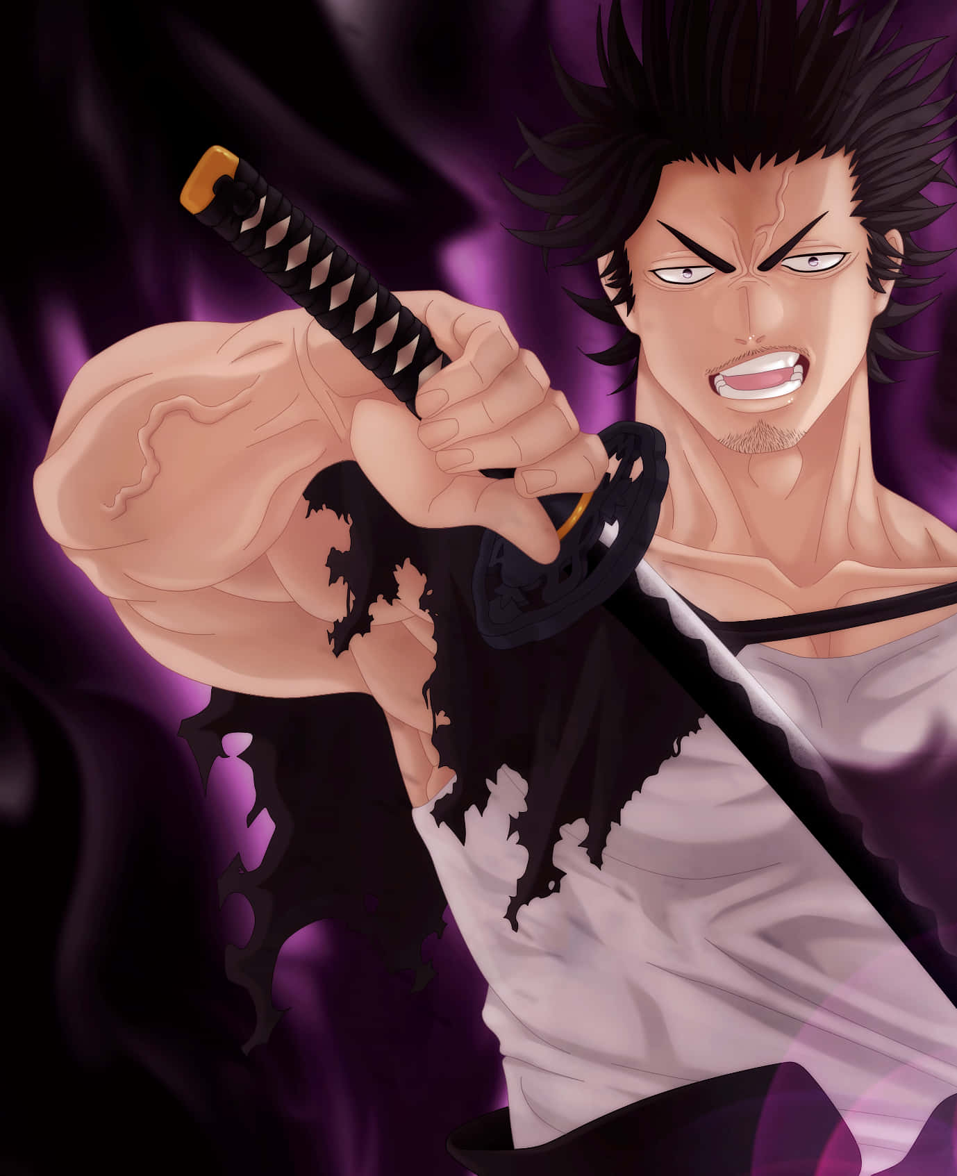 Yami Of The Black Bulls, Ready To Take On Any Enemy!