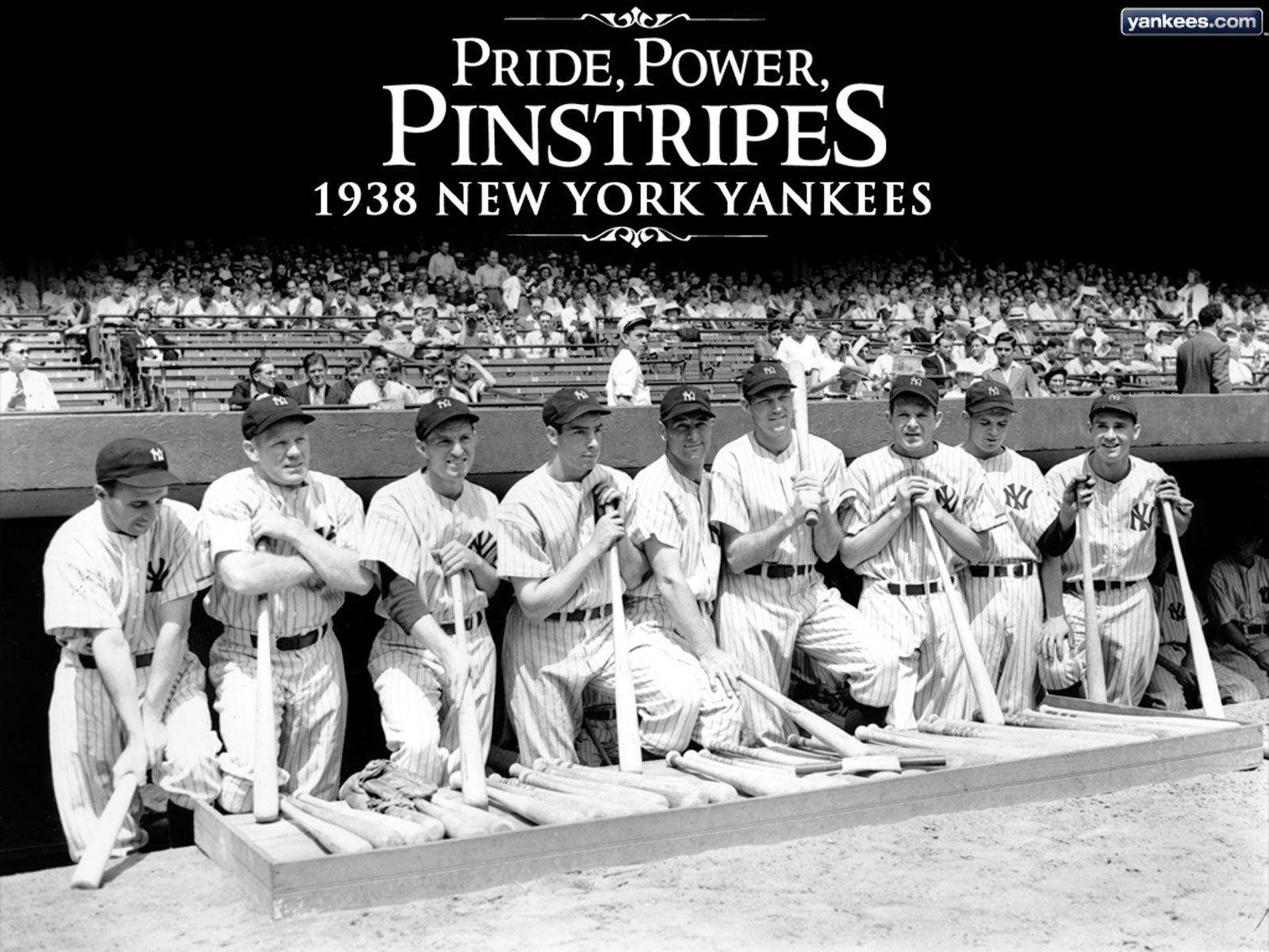 Yankees 1938 Team Background