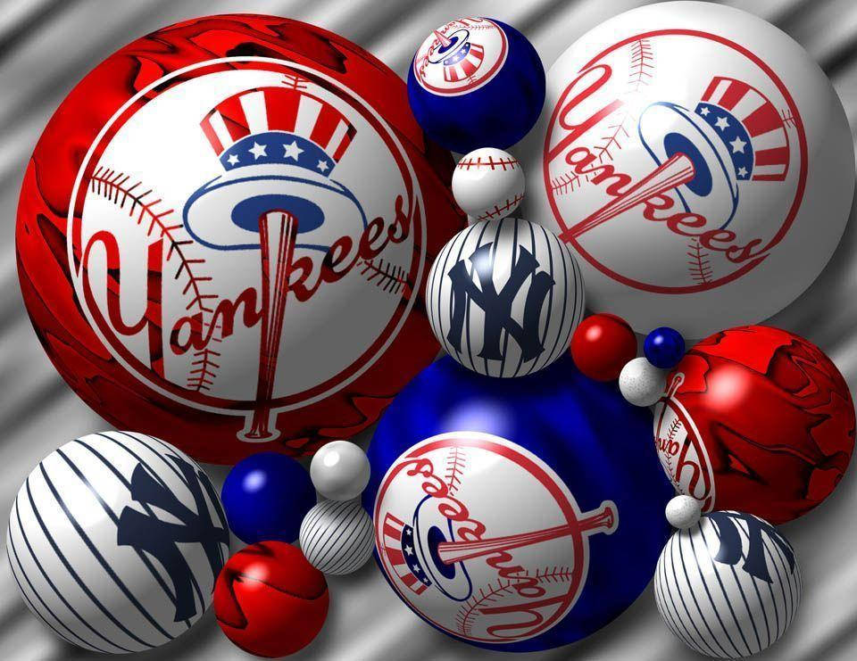 Yankees Balls Background