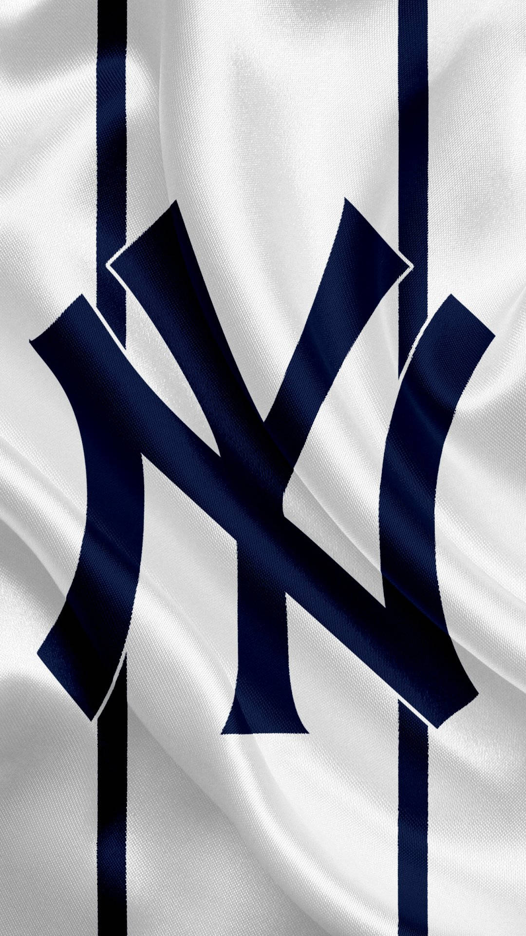 Yankees Pinstripes Ny Logo Phone Background