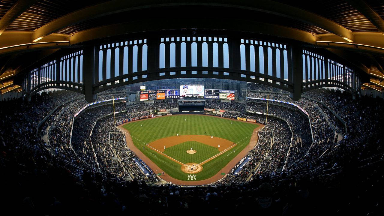 Yankees Stadium From Stands Background