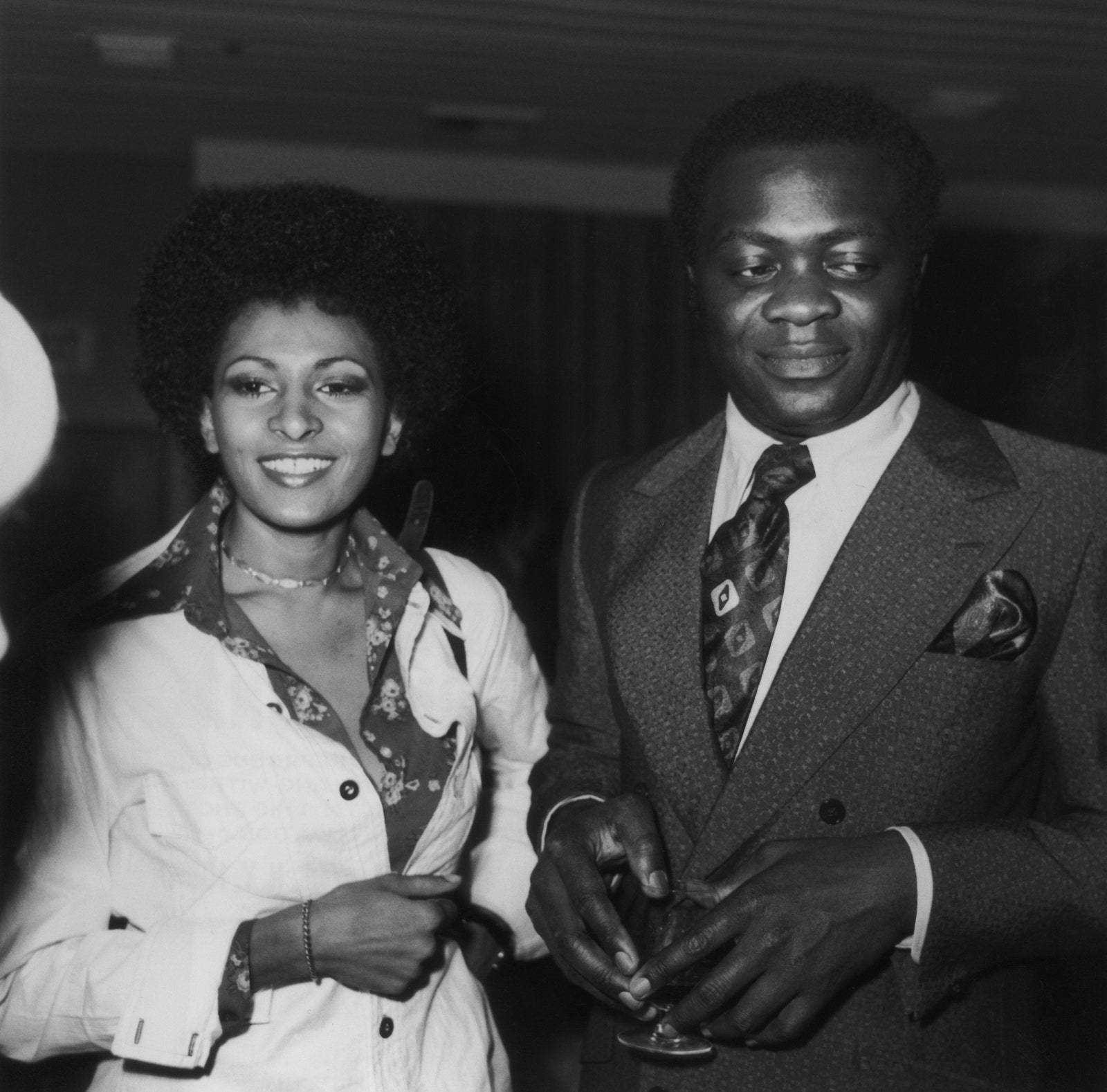 Yaphet Kotto And Pam Grier