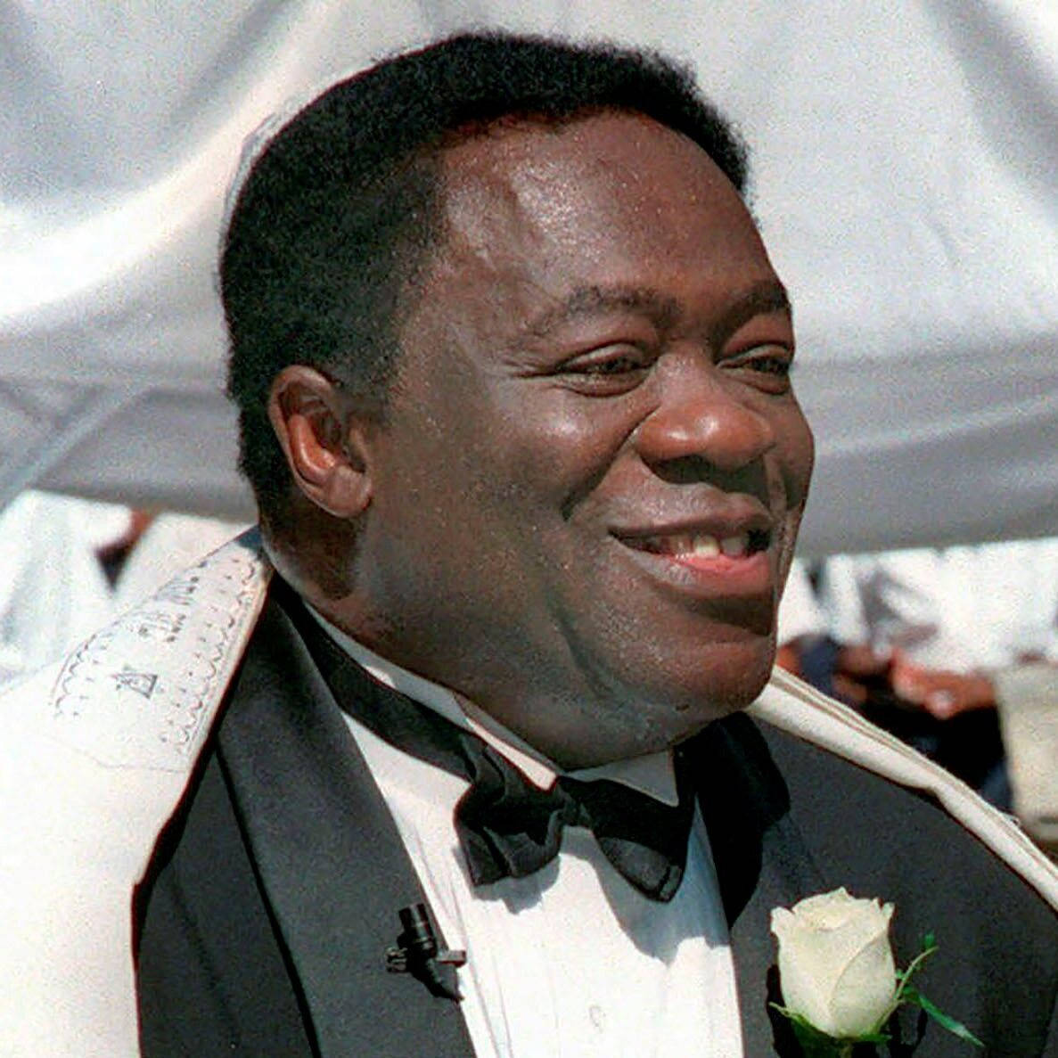 Yaphet Kotto In A Black Tuxedo Background