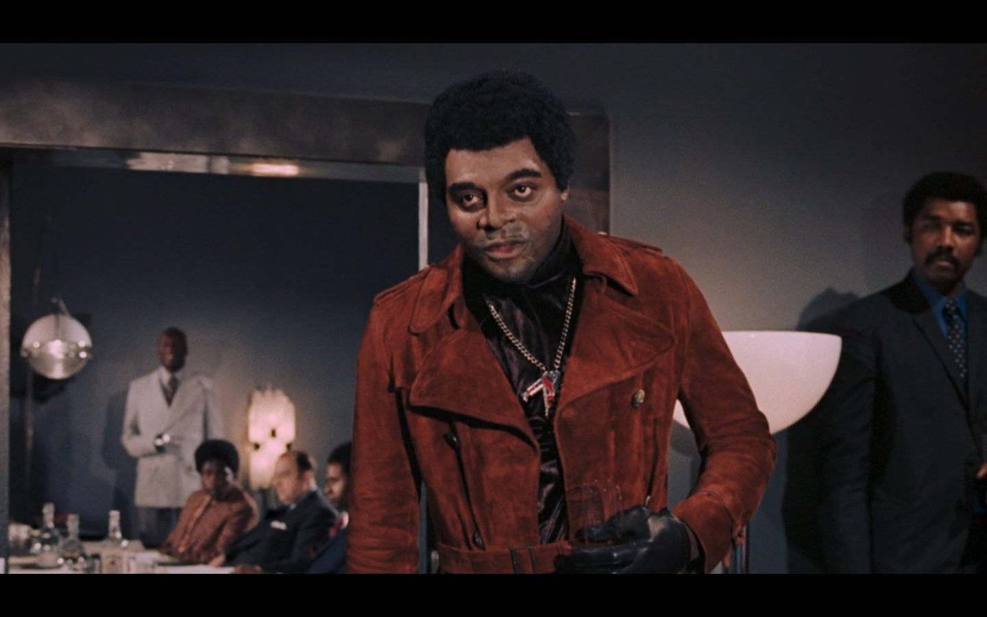 Yaphet Kotto In A Pensive Moment Background