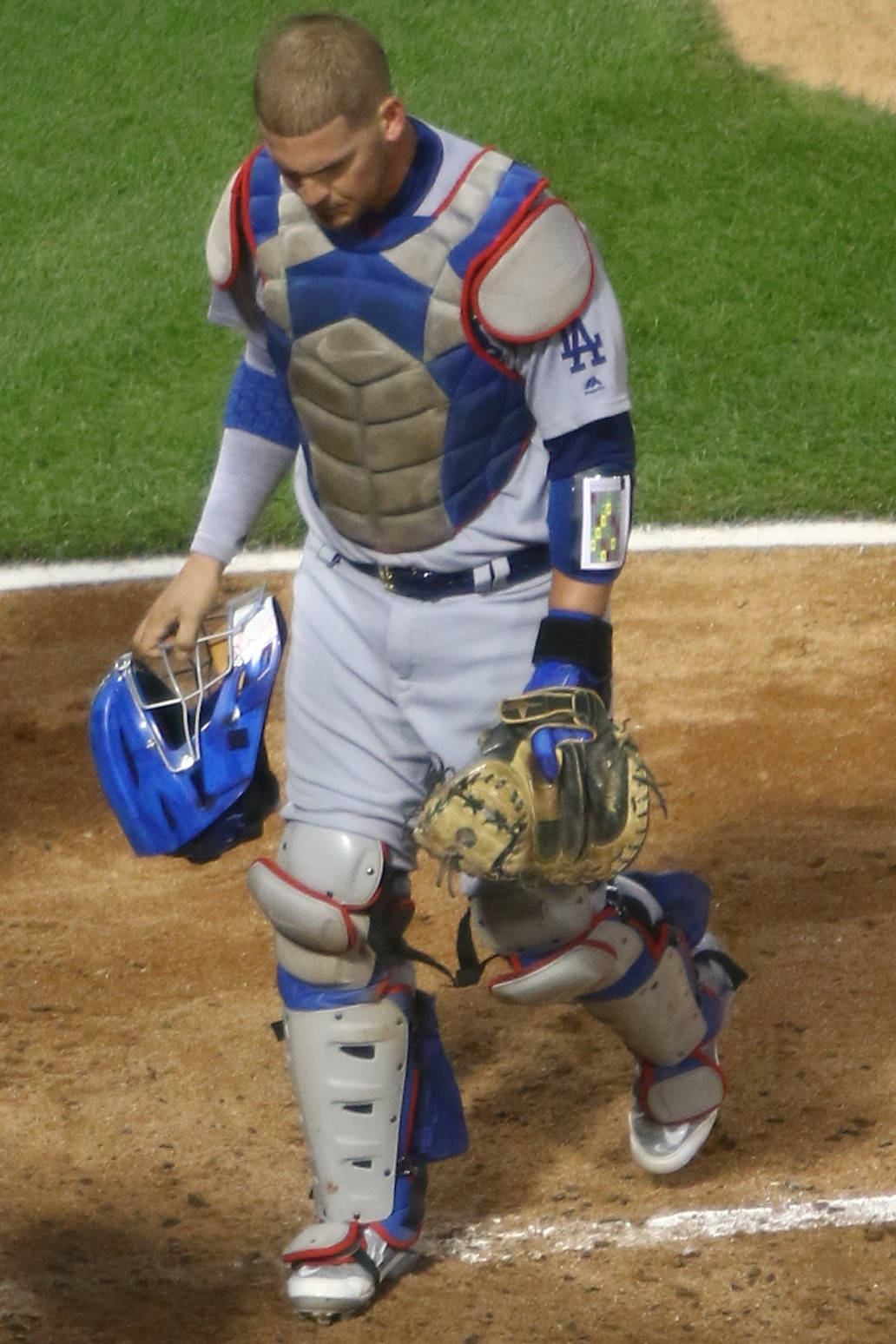 Yasmani Grandal Carrying Helmet Background