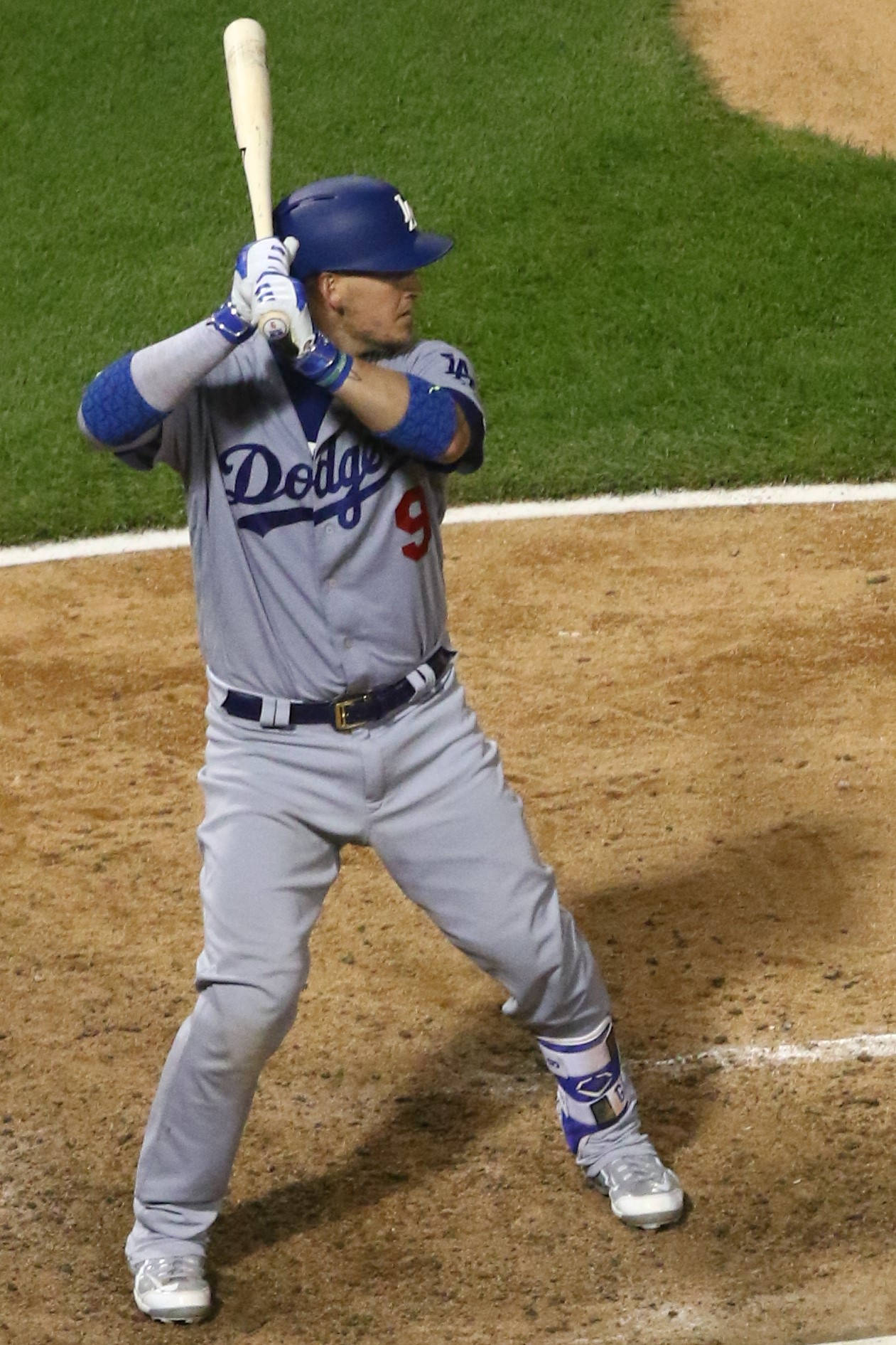 Yasmani Grandal In Batting Position Background