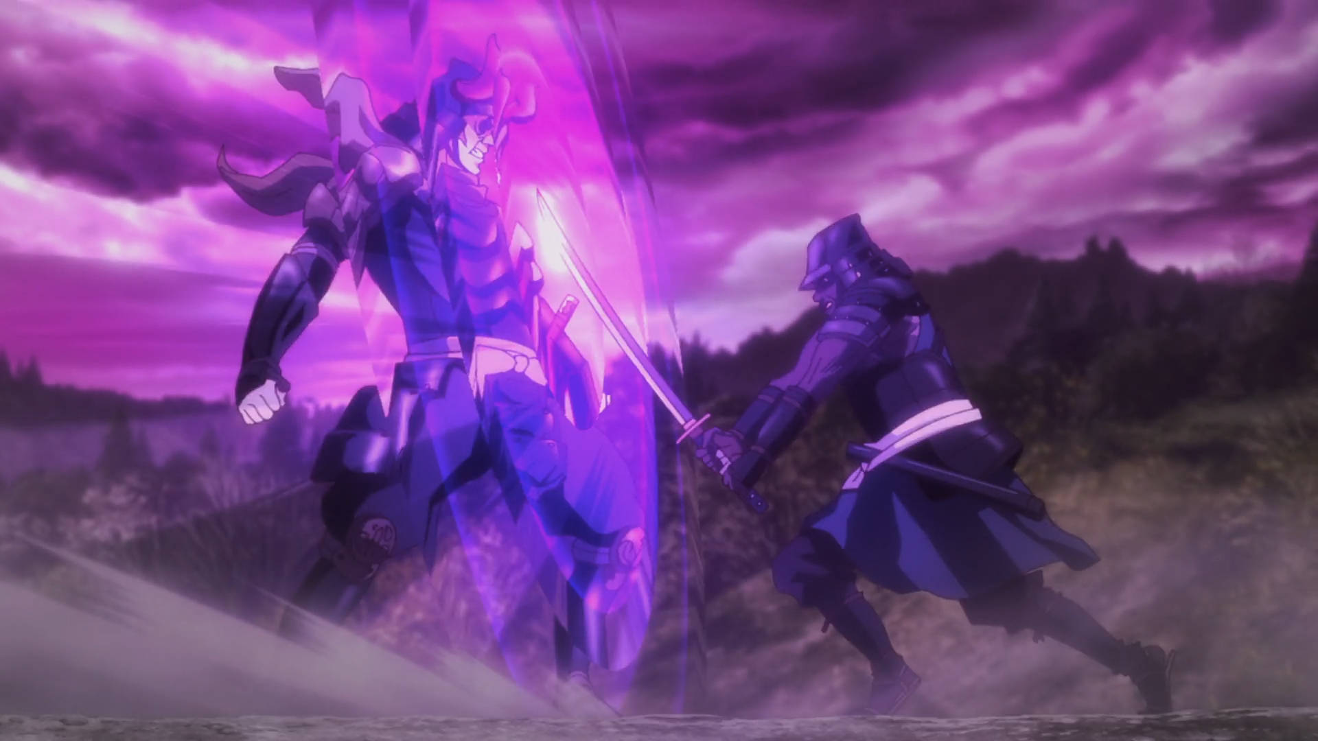 Yasuke In A Battle Background