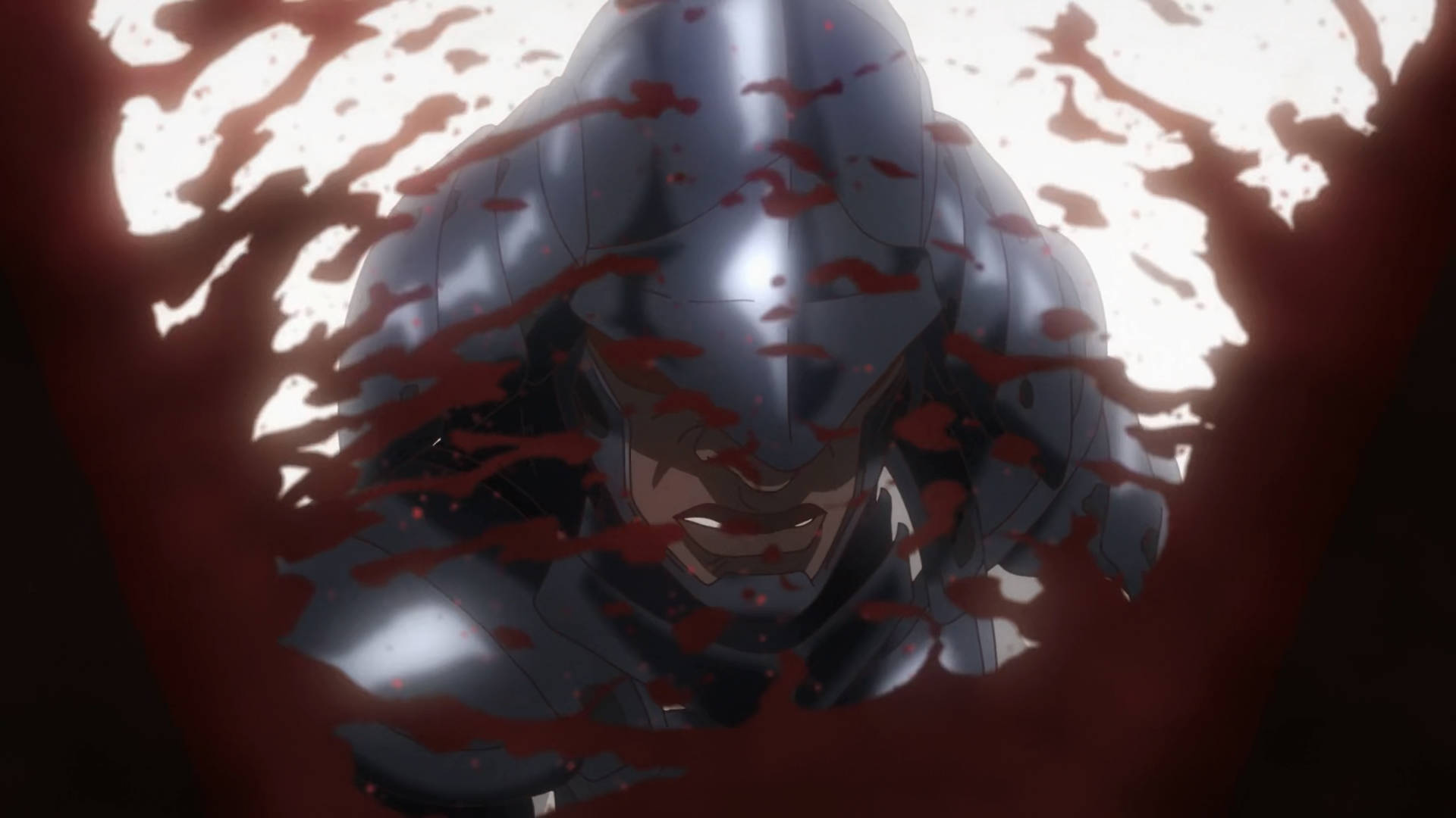 Yasuke With Splashing Bloods Background