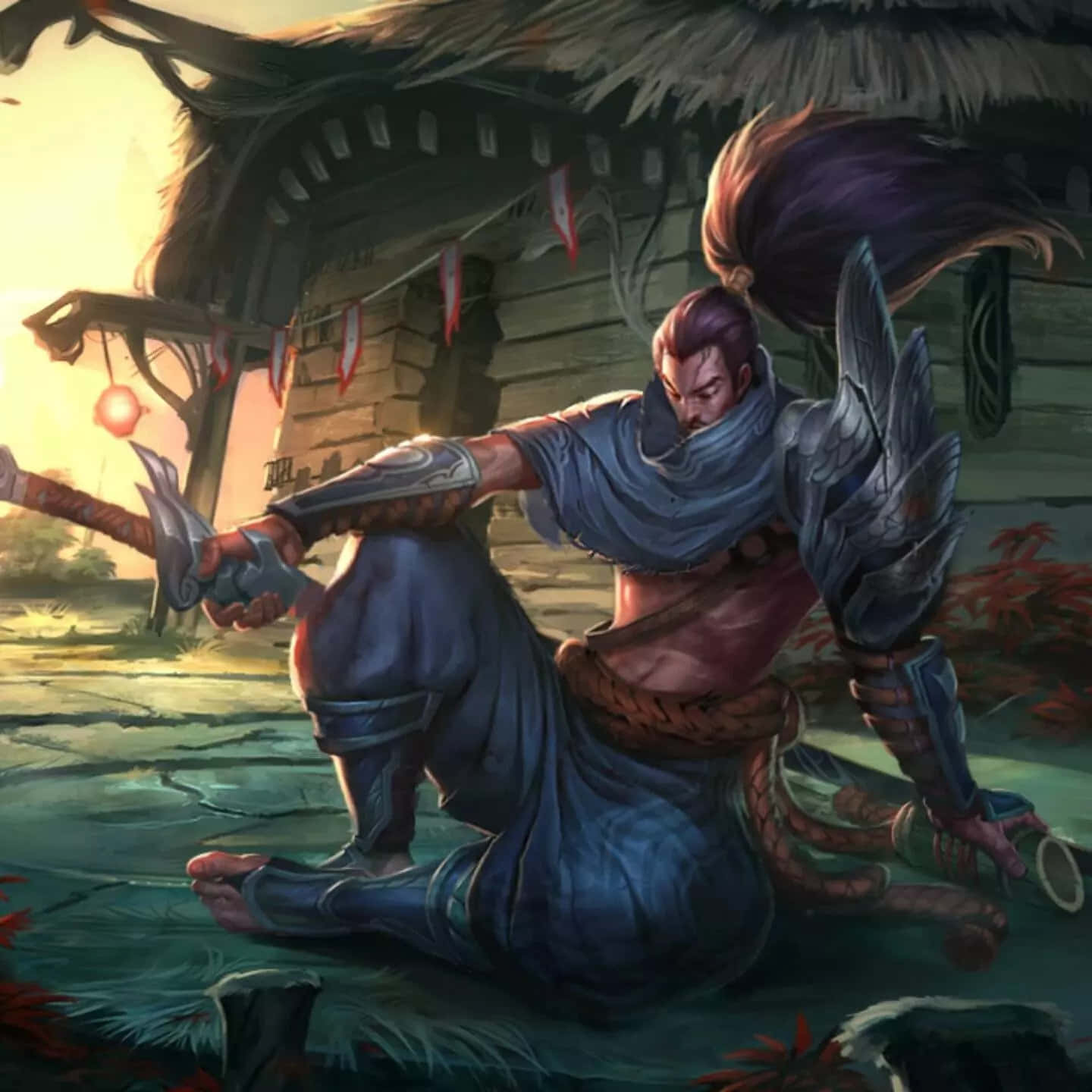 “yasuo - Master Of Wind” Background