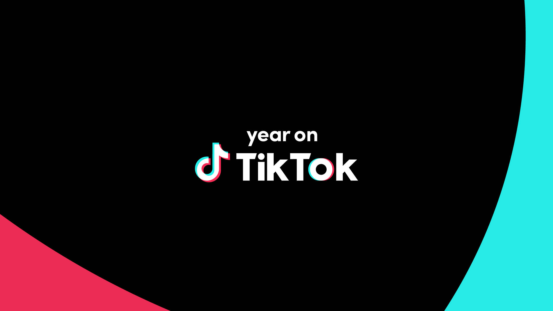 Year On Tiktok 2020 Template Background
