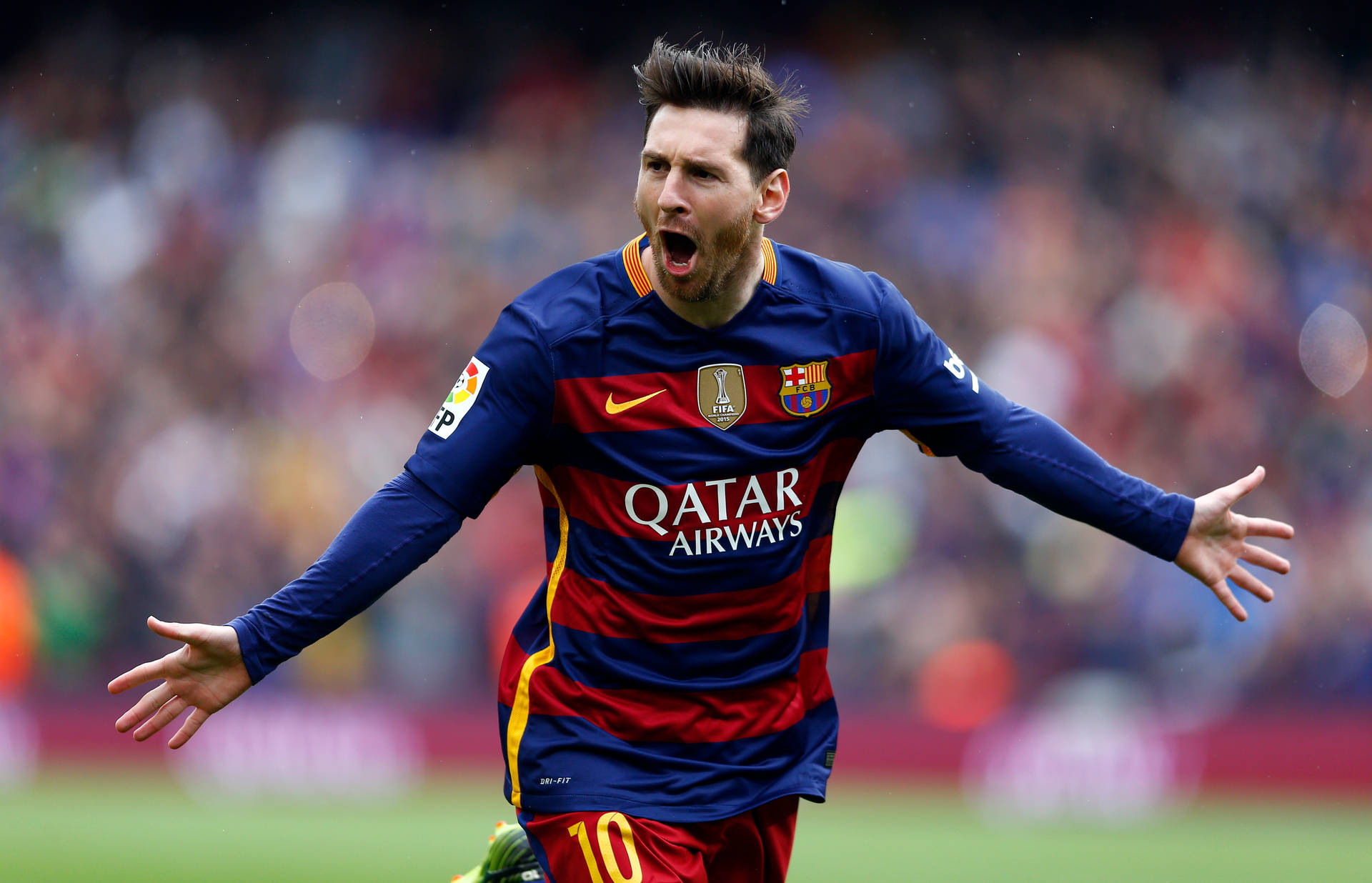 Yelling Messi 4k Ultra Hd Background
