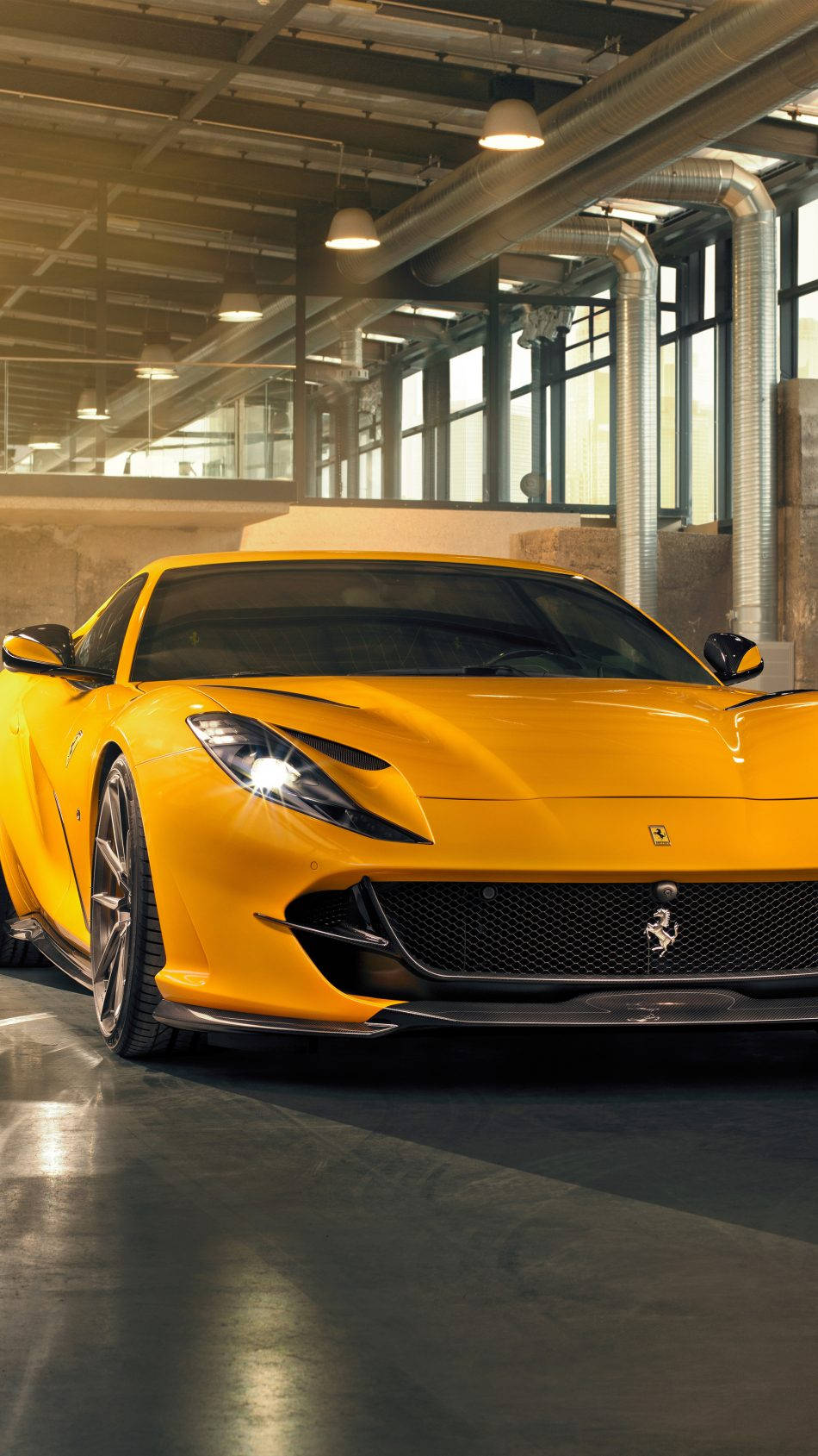 Yellow 812 Novitec Ferrari Phone