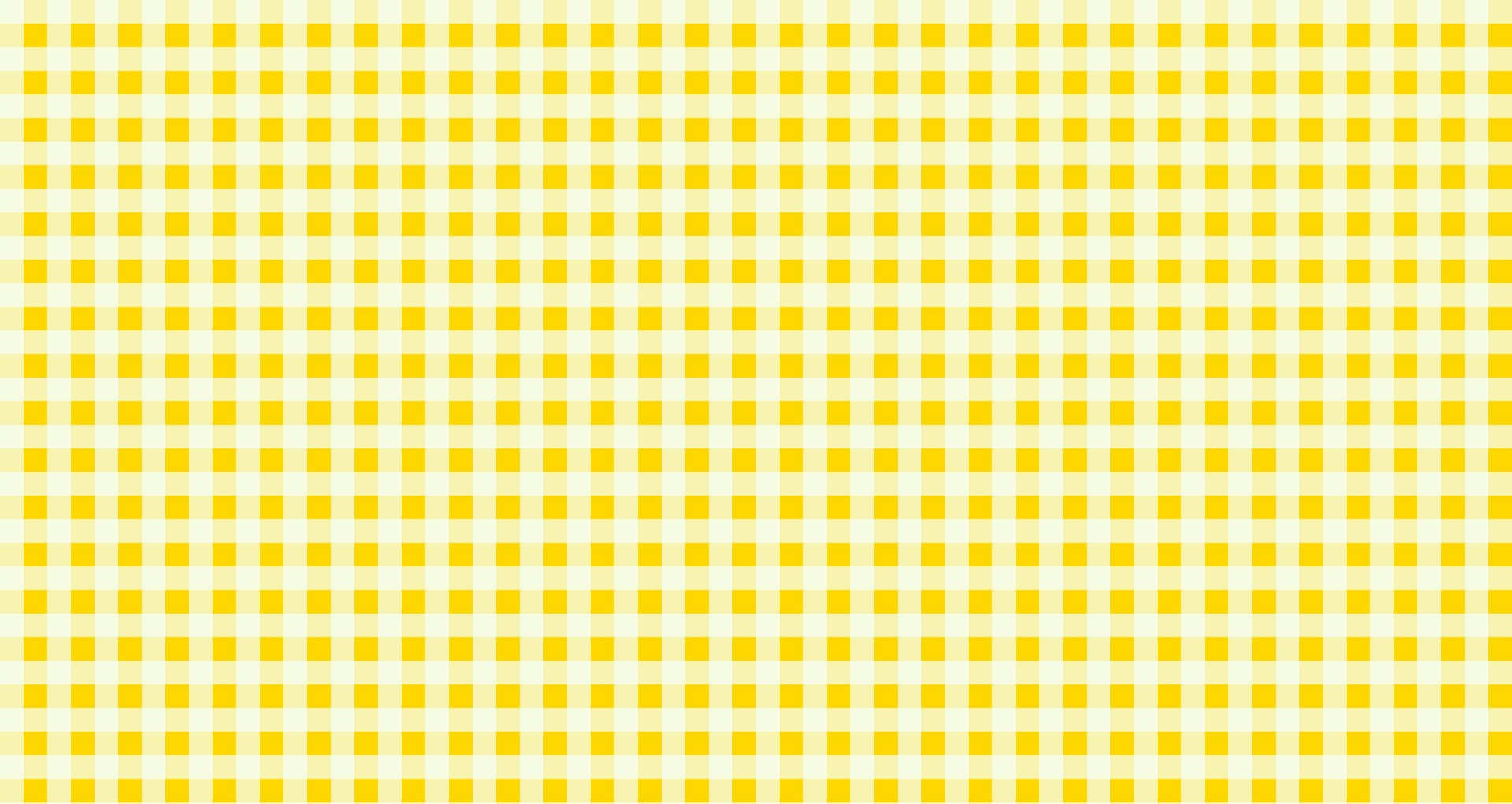 Yellow Aesthetic Desktop Gingham Pattern Background