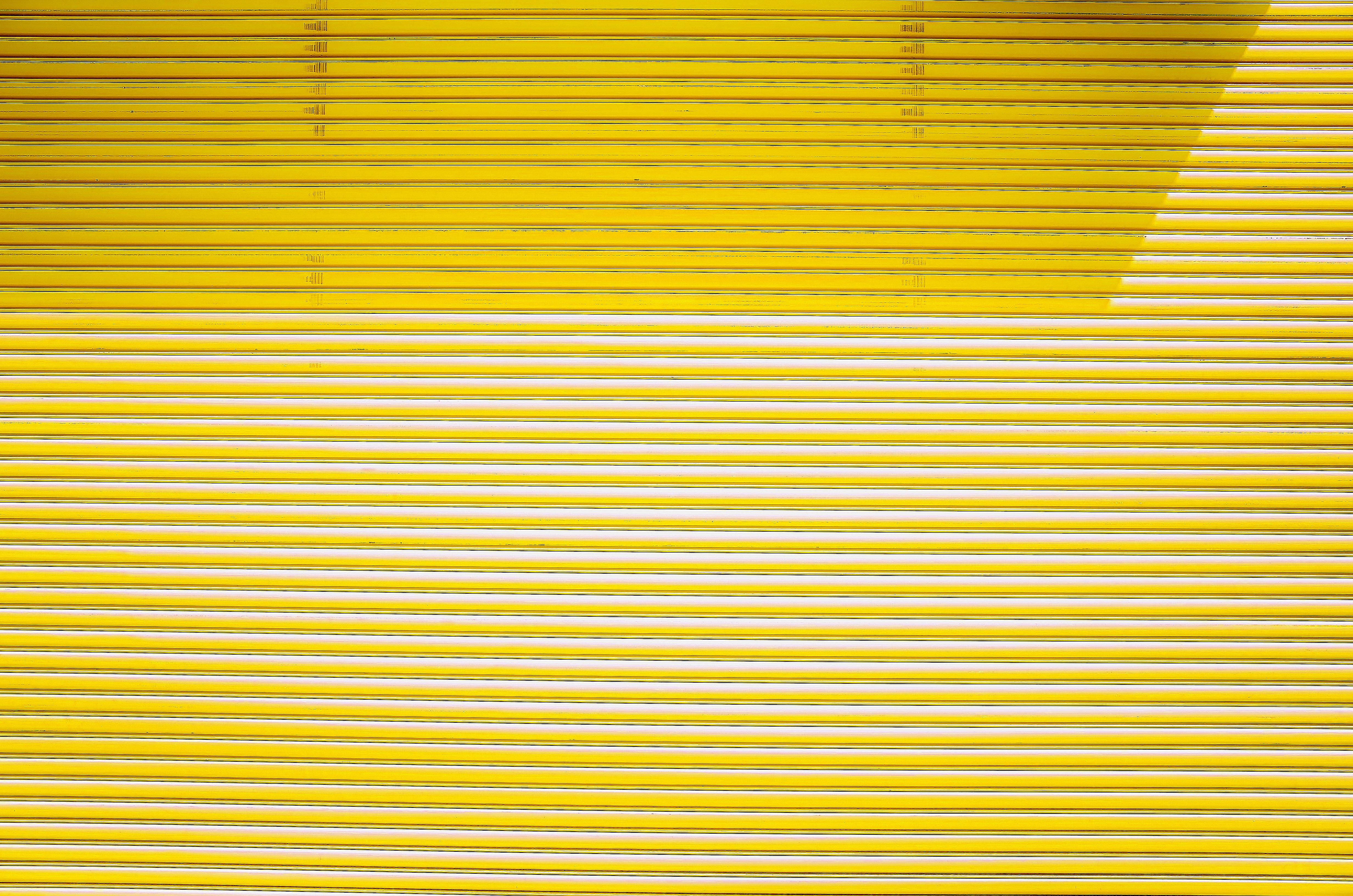 Yellow Aesthetic Laptop Horizontal Lines Background