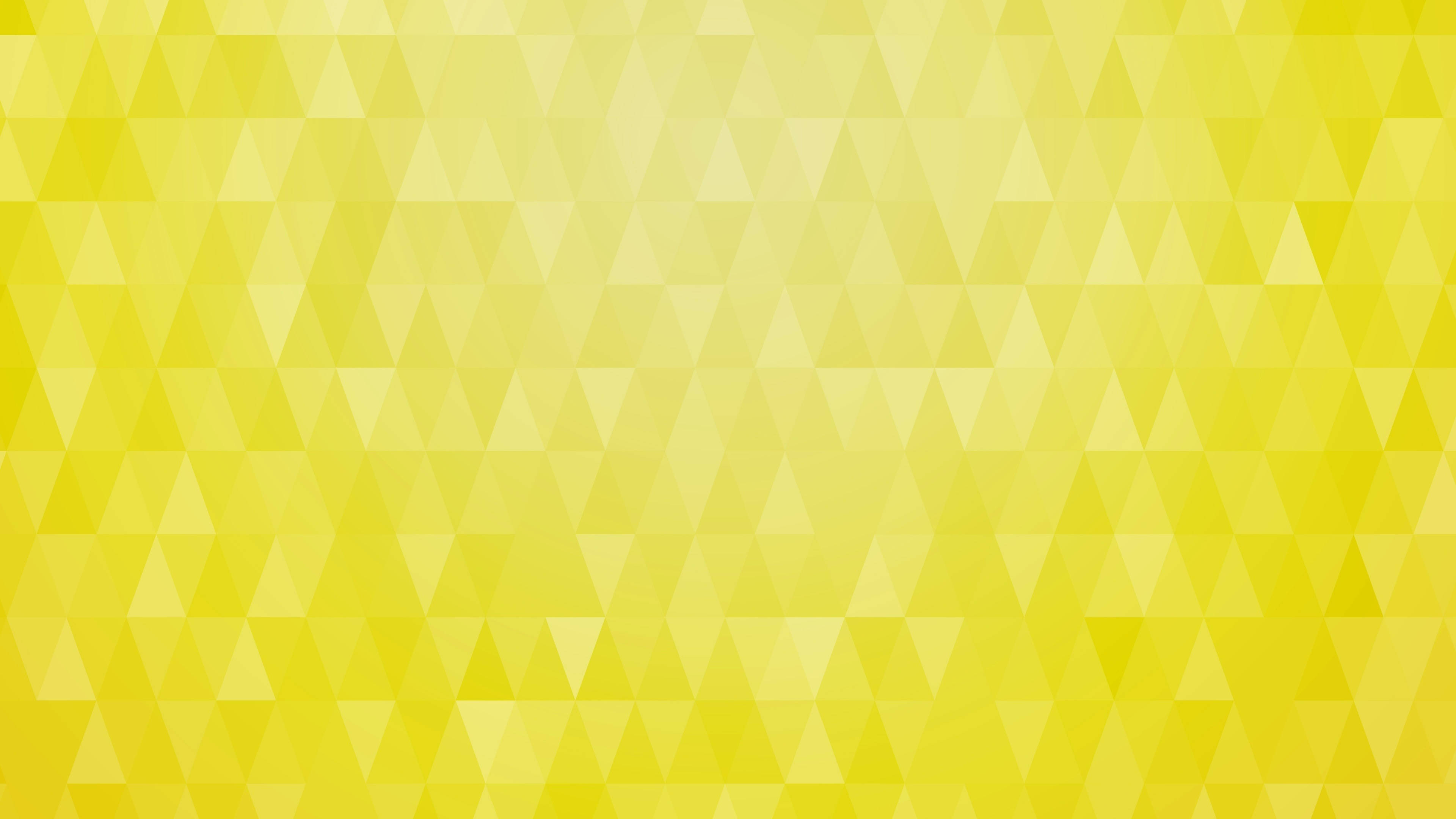 Yellow Aesthetic Laptop Triangles Background