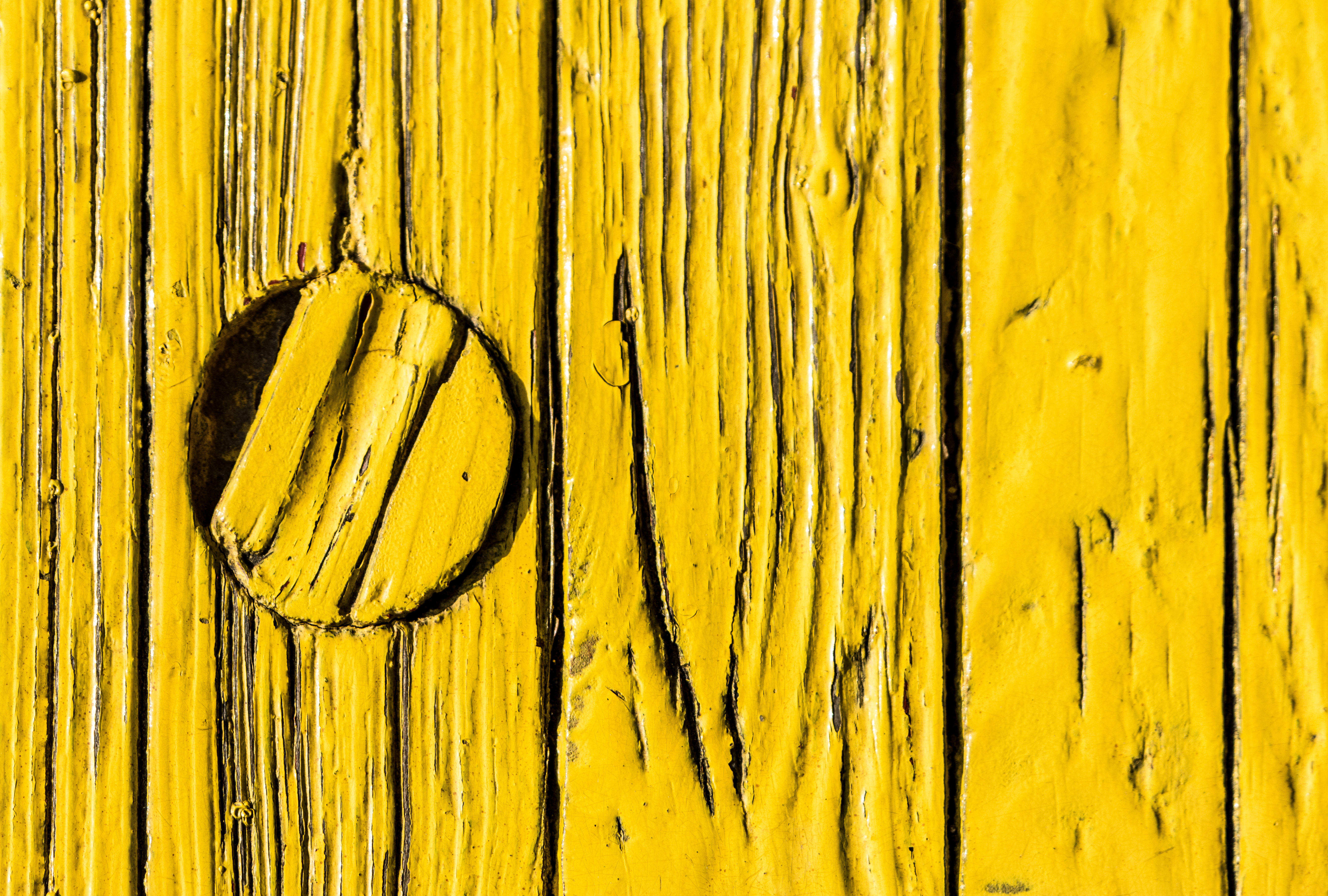 Yellow Aesthetic Laptop Wooden Planks Background