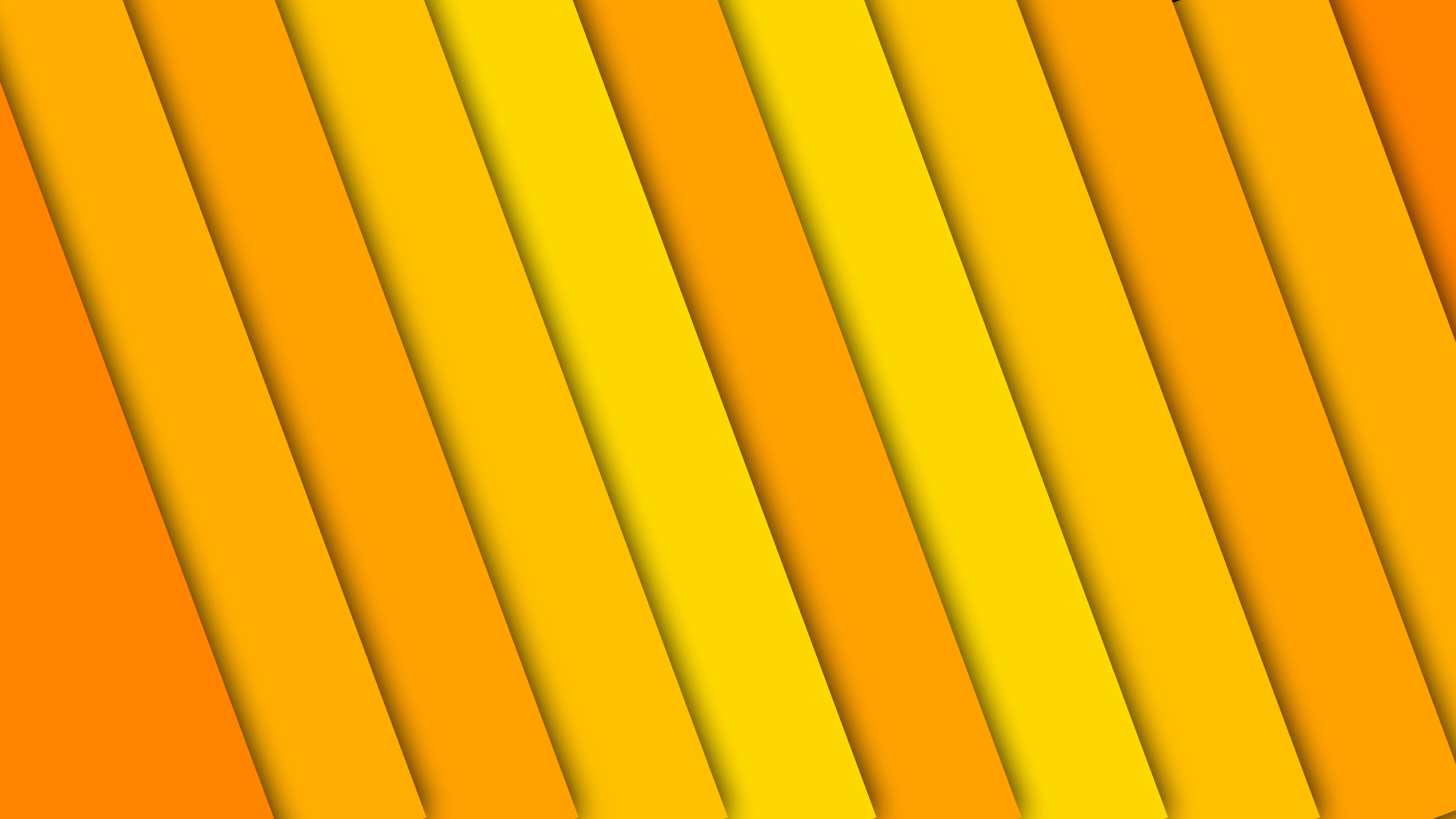 Yellow Aesthetic Laptop Yellow Orange Bars Background