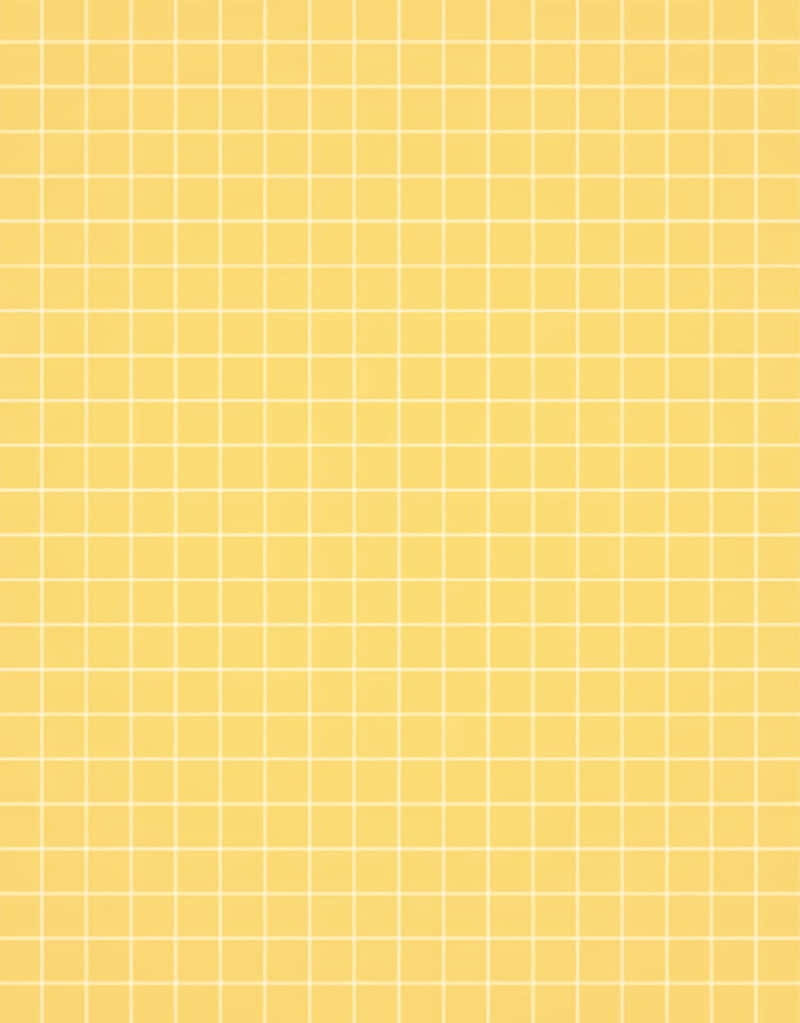 Yellow Aesthetic Phone Grids Background