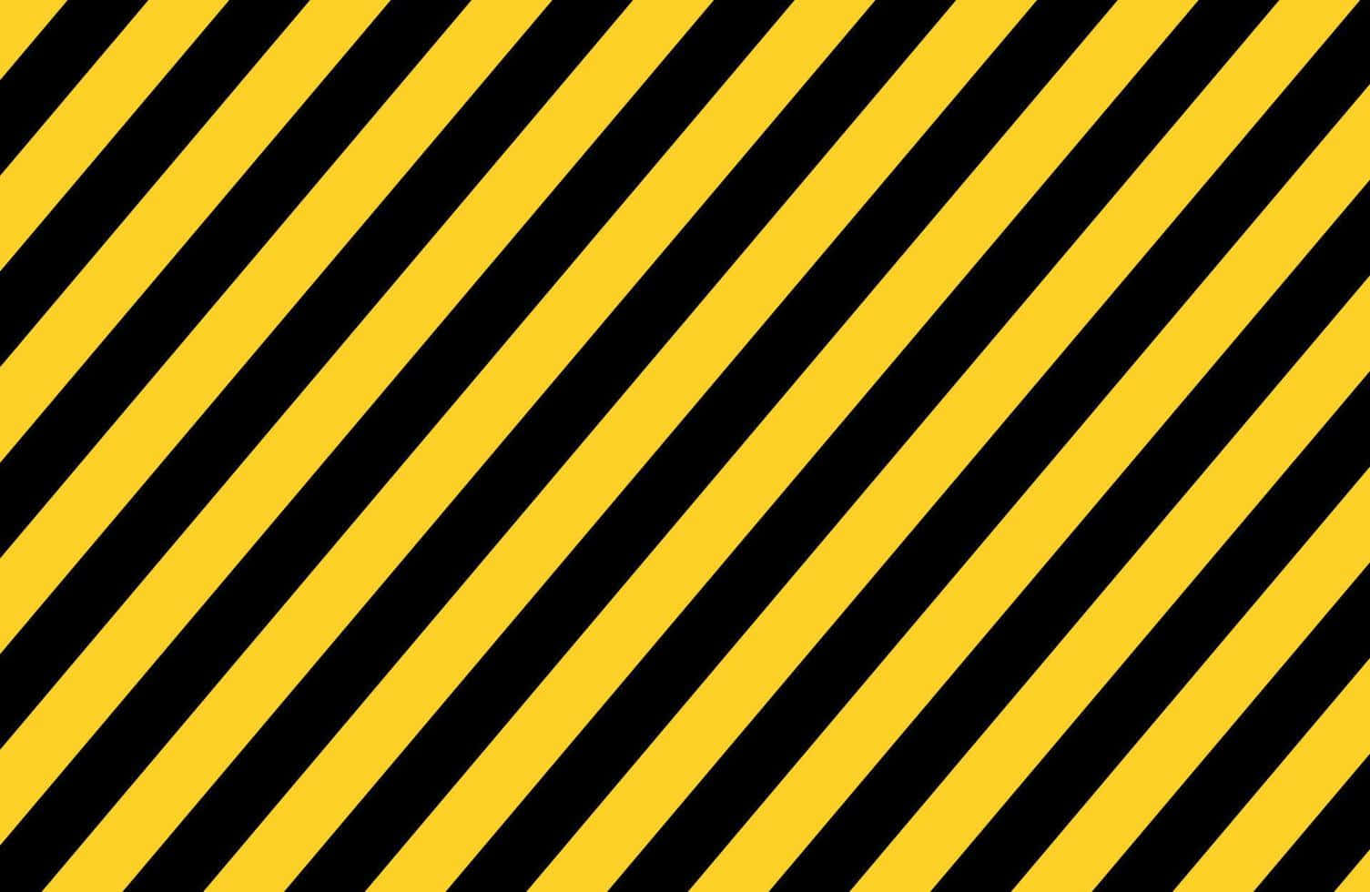 Yellow And Black Diagonal Background