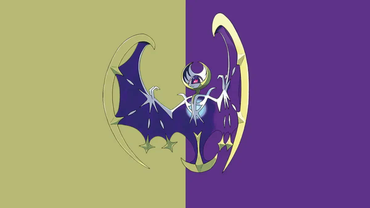 Yellow And Purple Lunala
