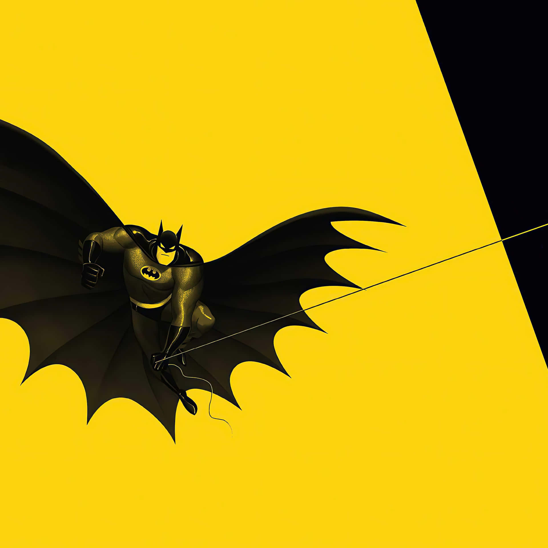 Yellow Batman Ipad Background