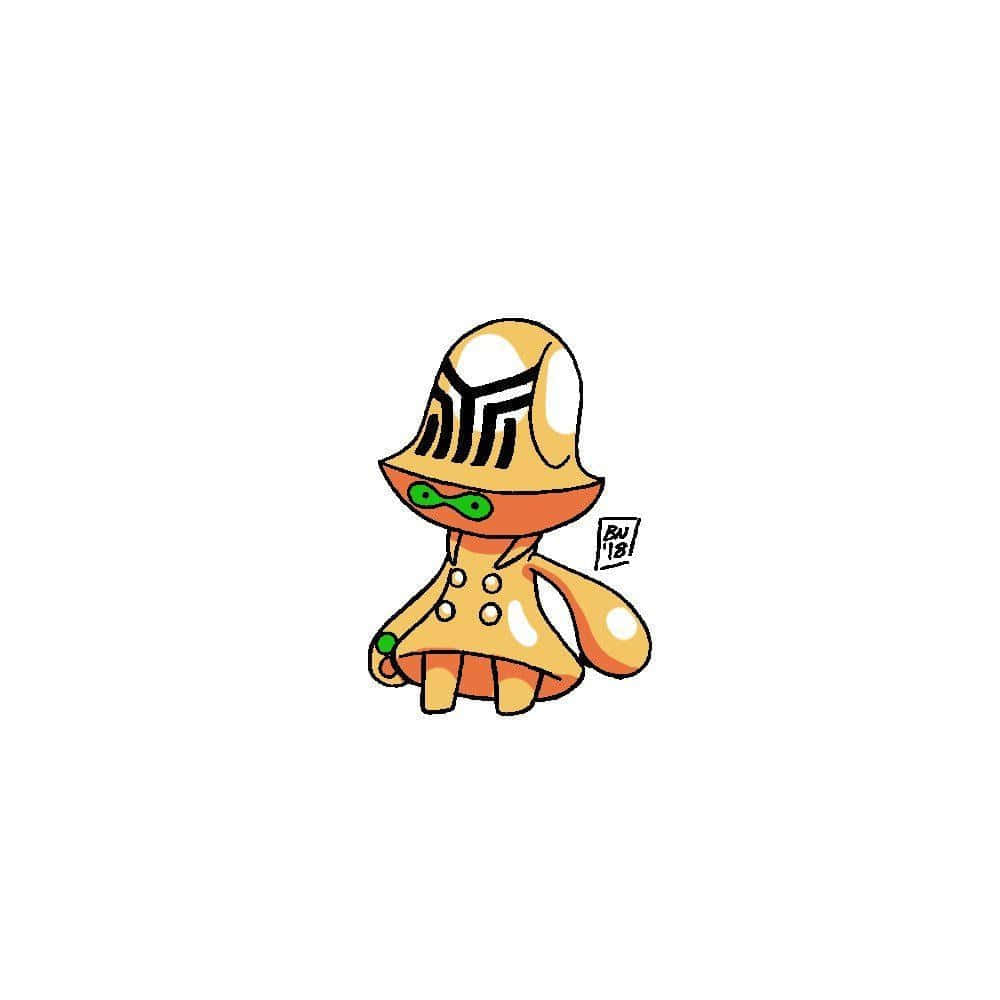 Yellow Beheeyem Background