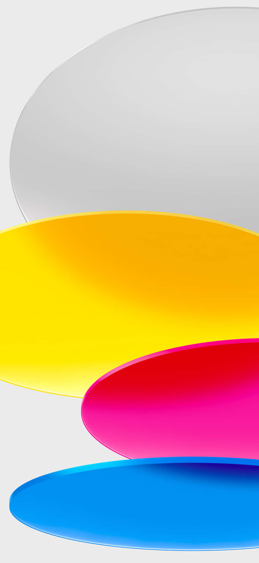 Yellow Blue Pink White Ipad Background